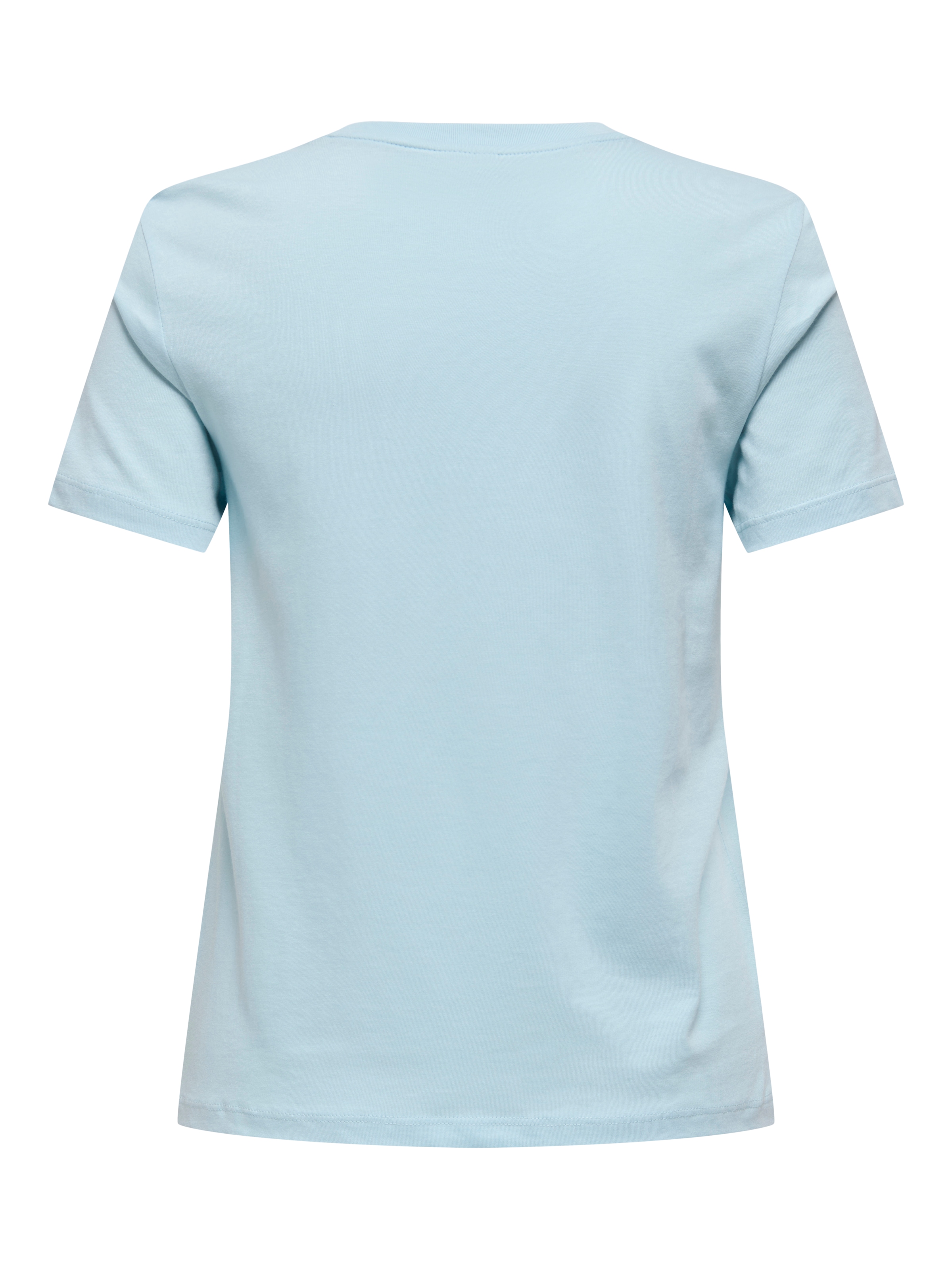 ONLY T-shirt »ONLKITA S/S PEARL TOP BOX JRS« coton, coupe régulière, col rond