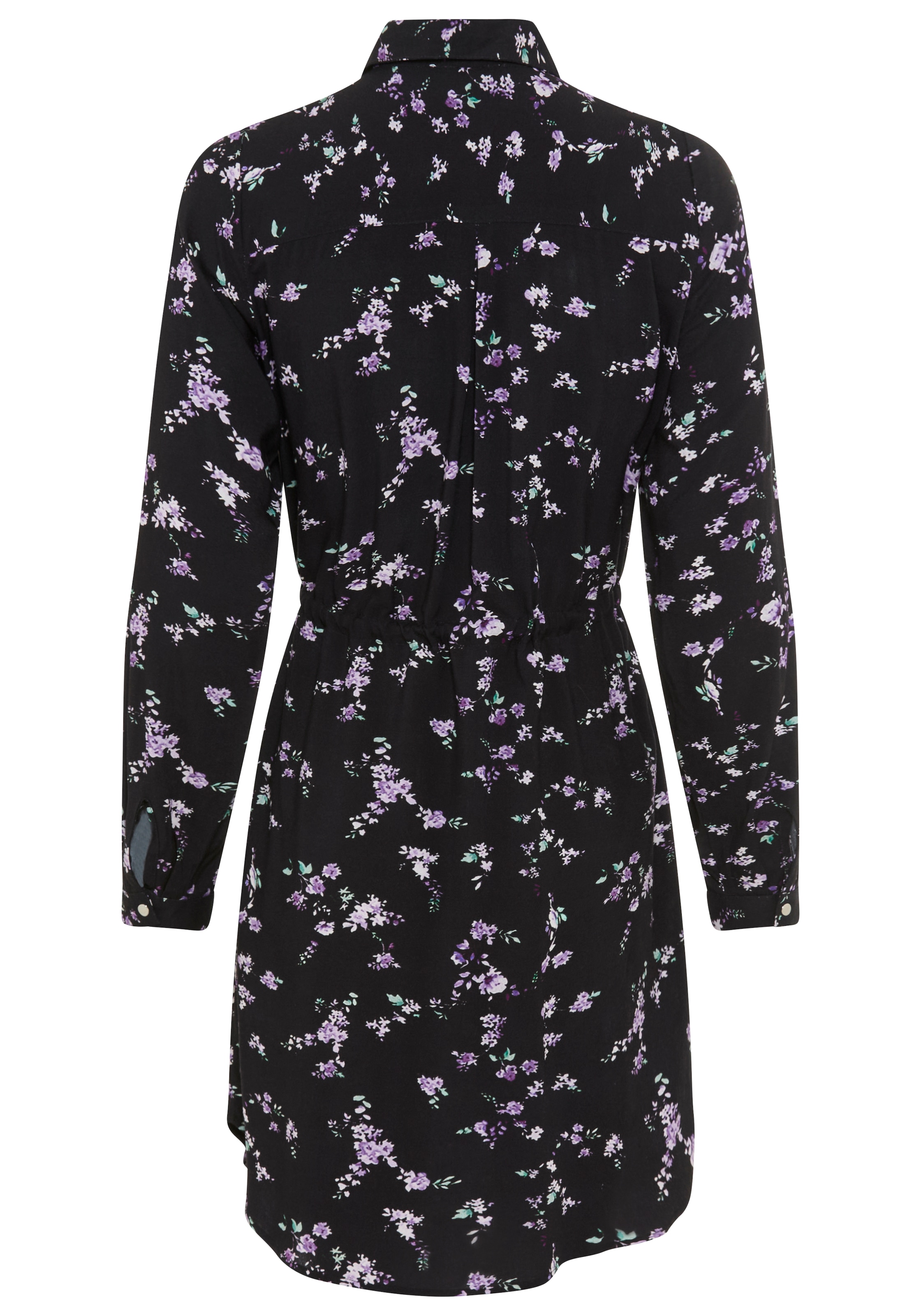 Tamaris Robe chemisier aus Viskoseweb mit Print
