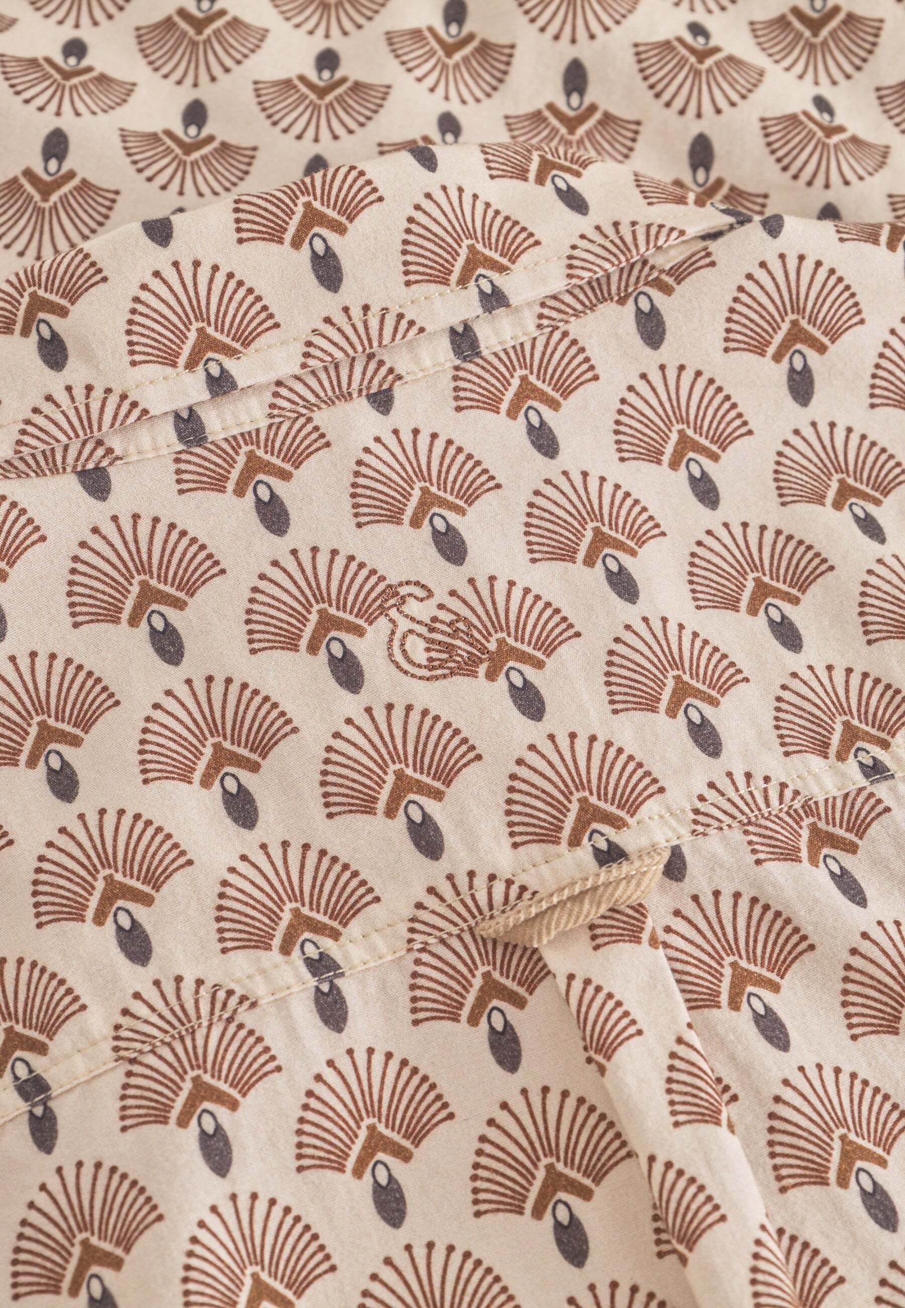 colours & sons Langarmhemd »colours & sons Langarmhemd Shirt Printed«