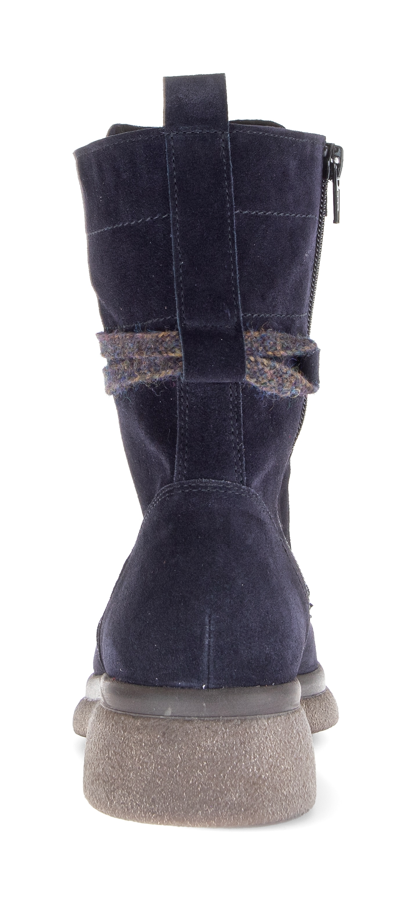 Gabor Bottines à lacets  talon bloc, bottine à lacets avec fermeture éclair intérieure, largeur G