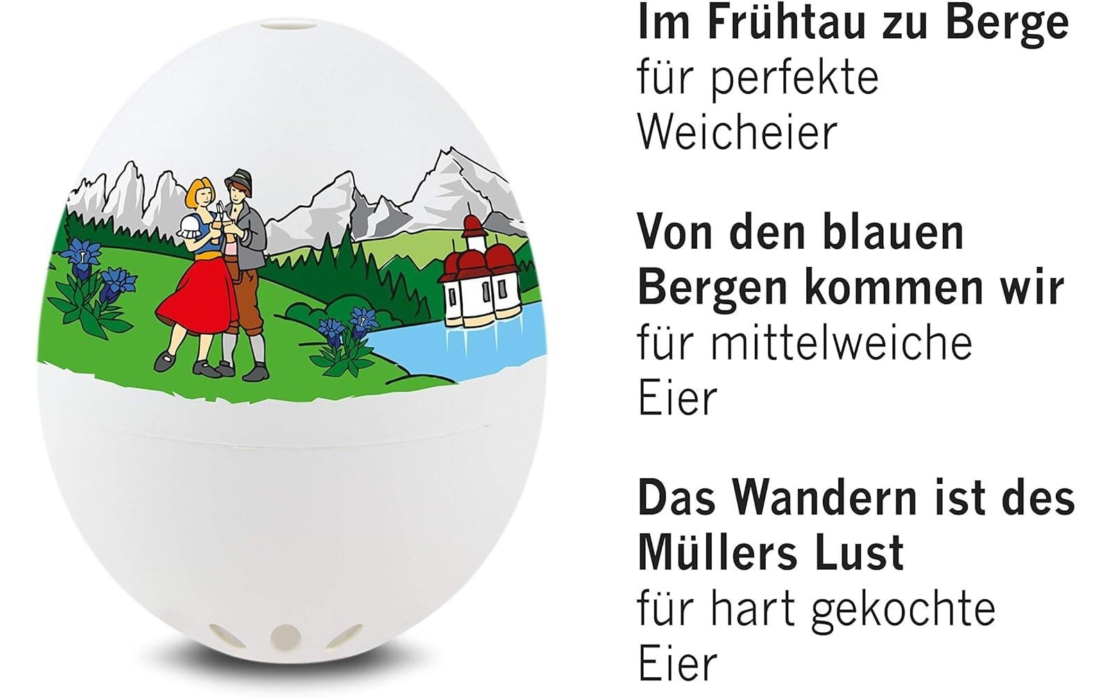   Minuteur de cuisine »PiepEi Singende Eieruhr Berg«