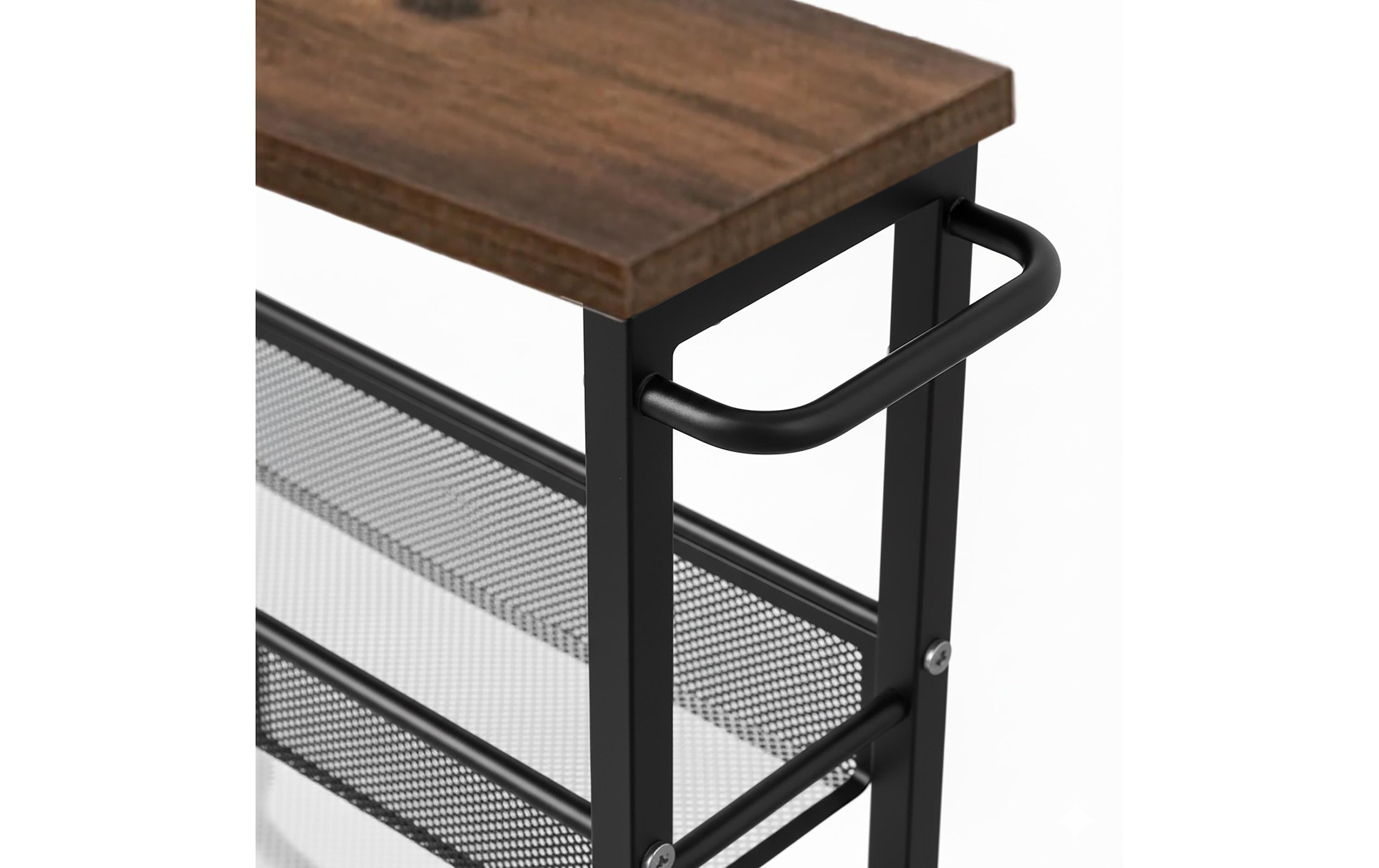 relaxdays Chariot de cuisine »77 x 13 x 45.5 cm«