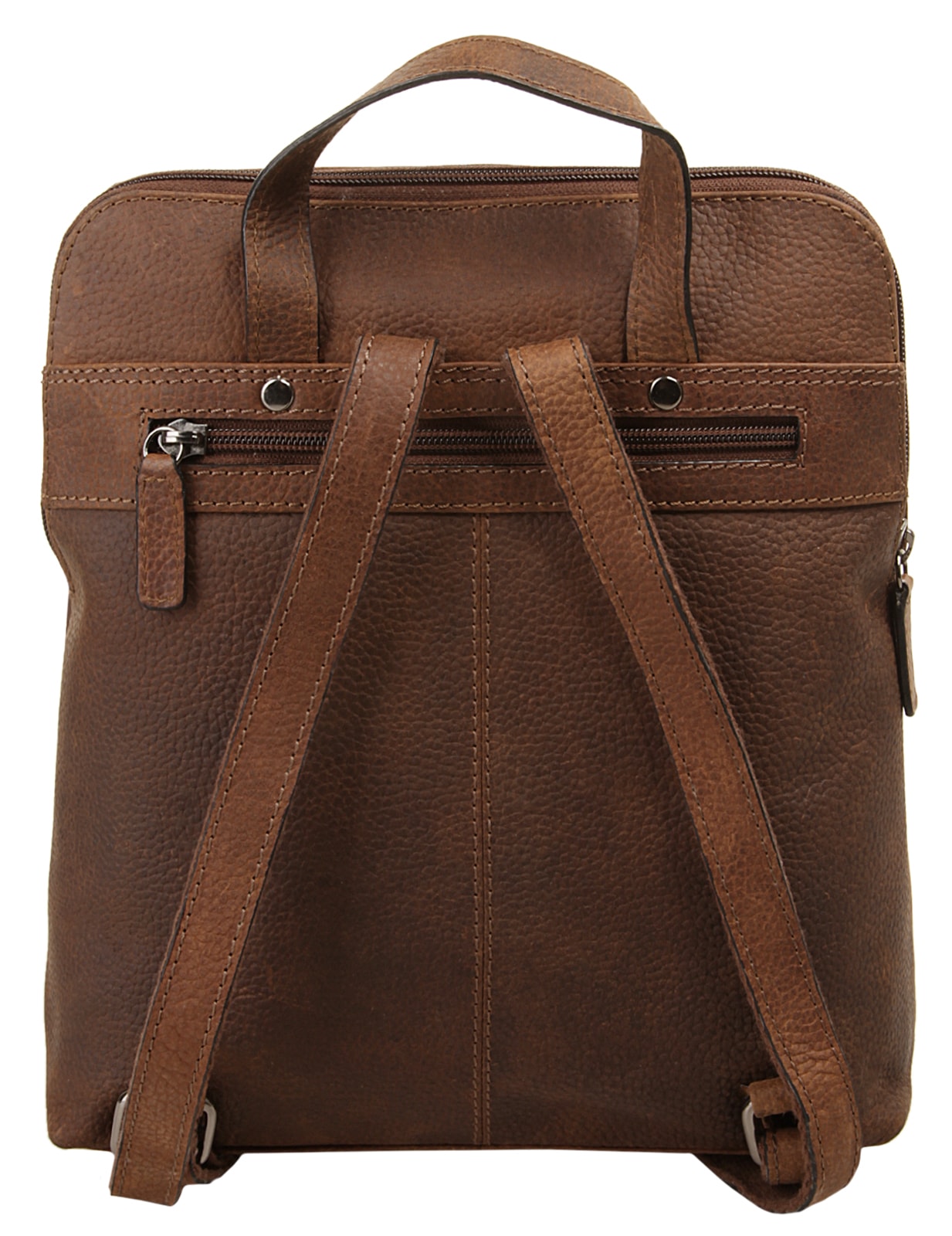 BODENSCHATZ Cityrucksack echt Leder