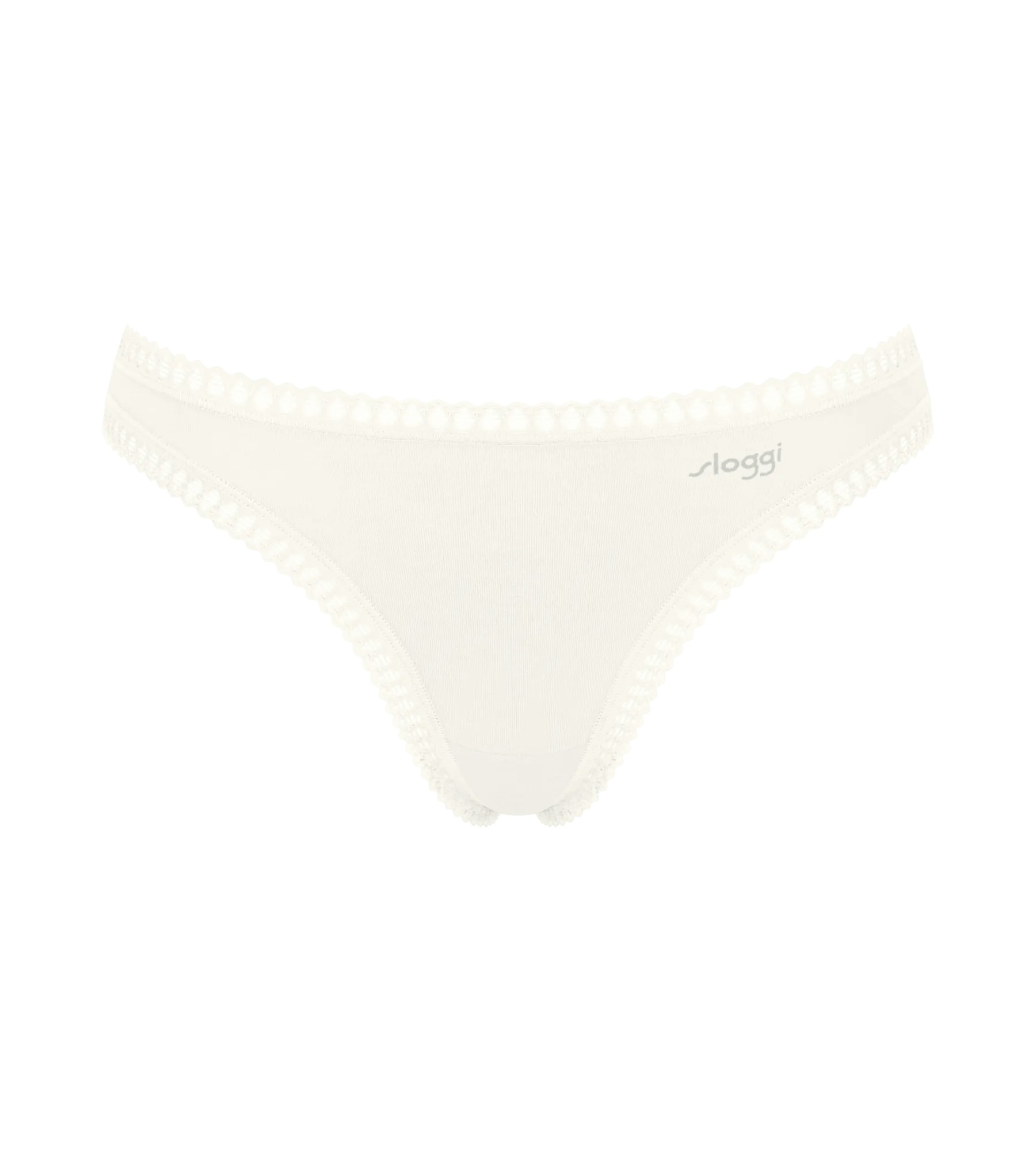 sloggi String »GO Crush« dehnbare Spitzendetails, Multipack, Cotton-Mix, bequem