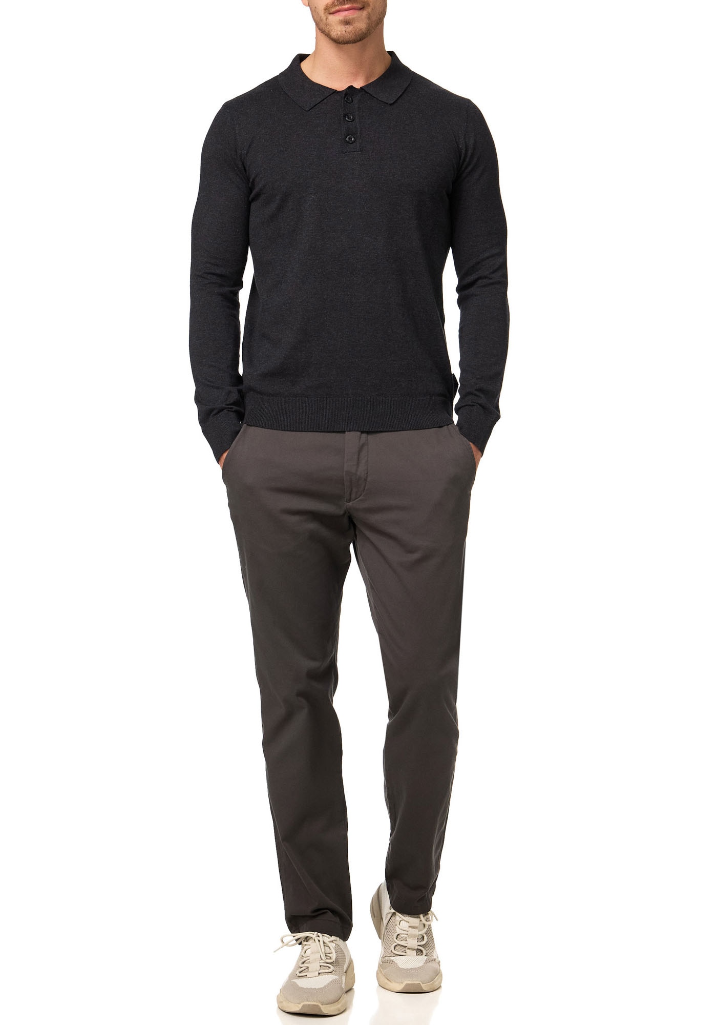 Indicode Polokragenpullover »INBarner«