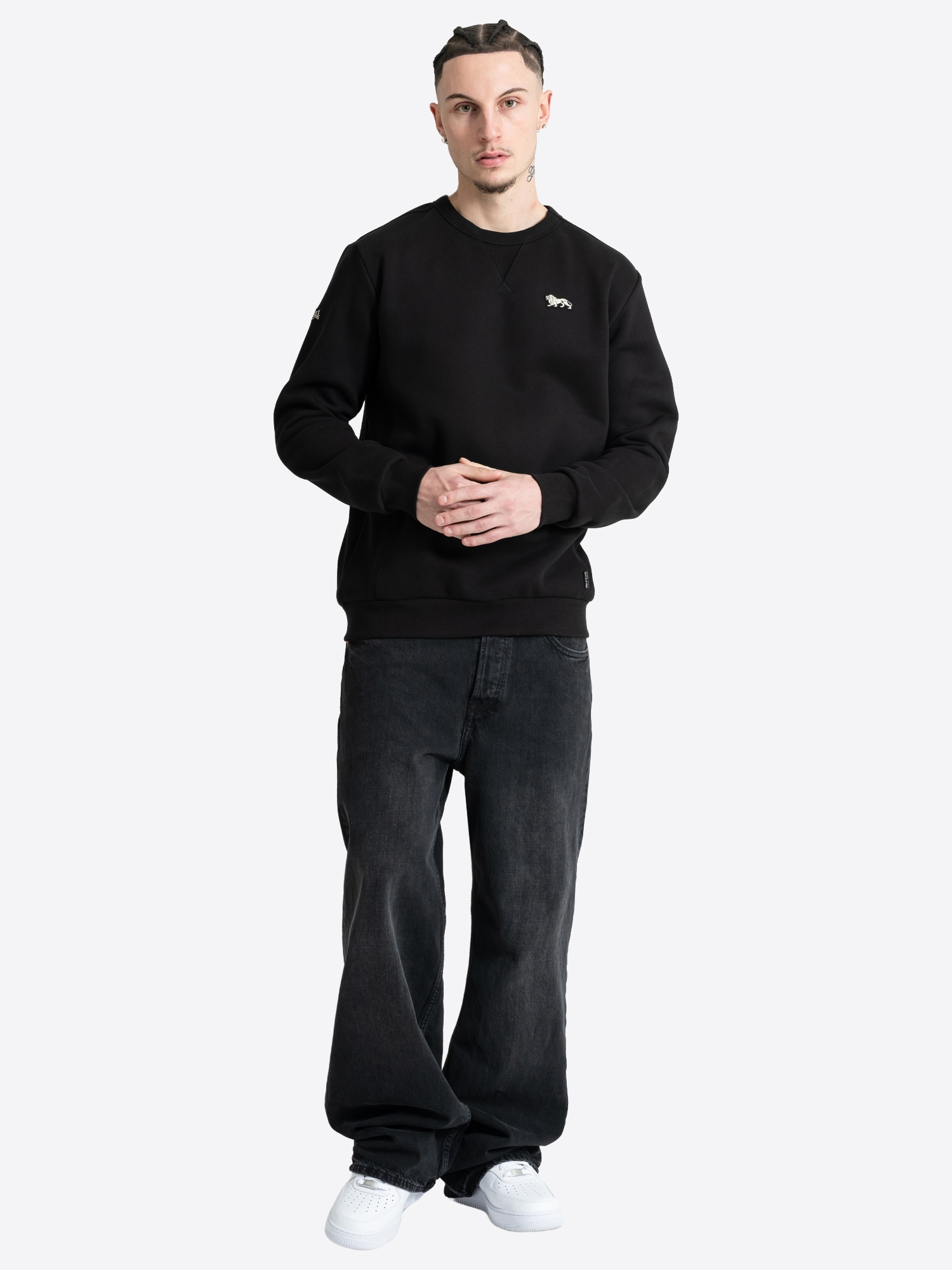 Lonsdale Sweatshirt »WOOLWICH«, aus Baumwolle und Polyester, erhältlich in den Grössen S bis XXXL

