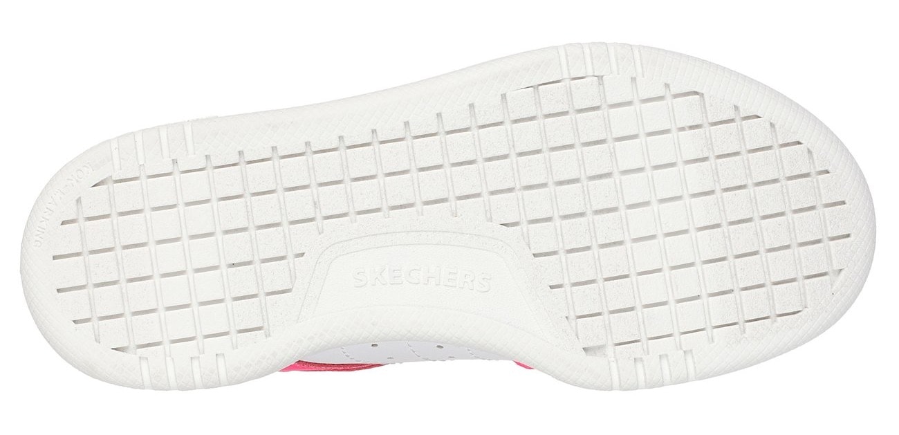 Skechers Sneaker »QUICK STREET«  Retro Sneaker mit Klettverschluss, Grössenschablone zum Download