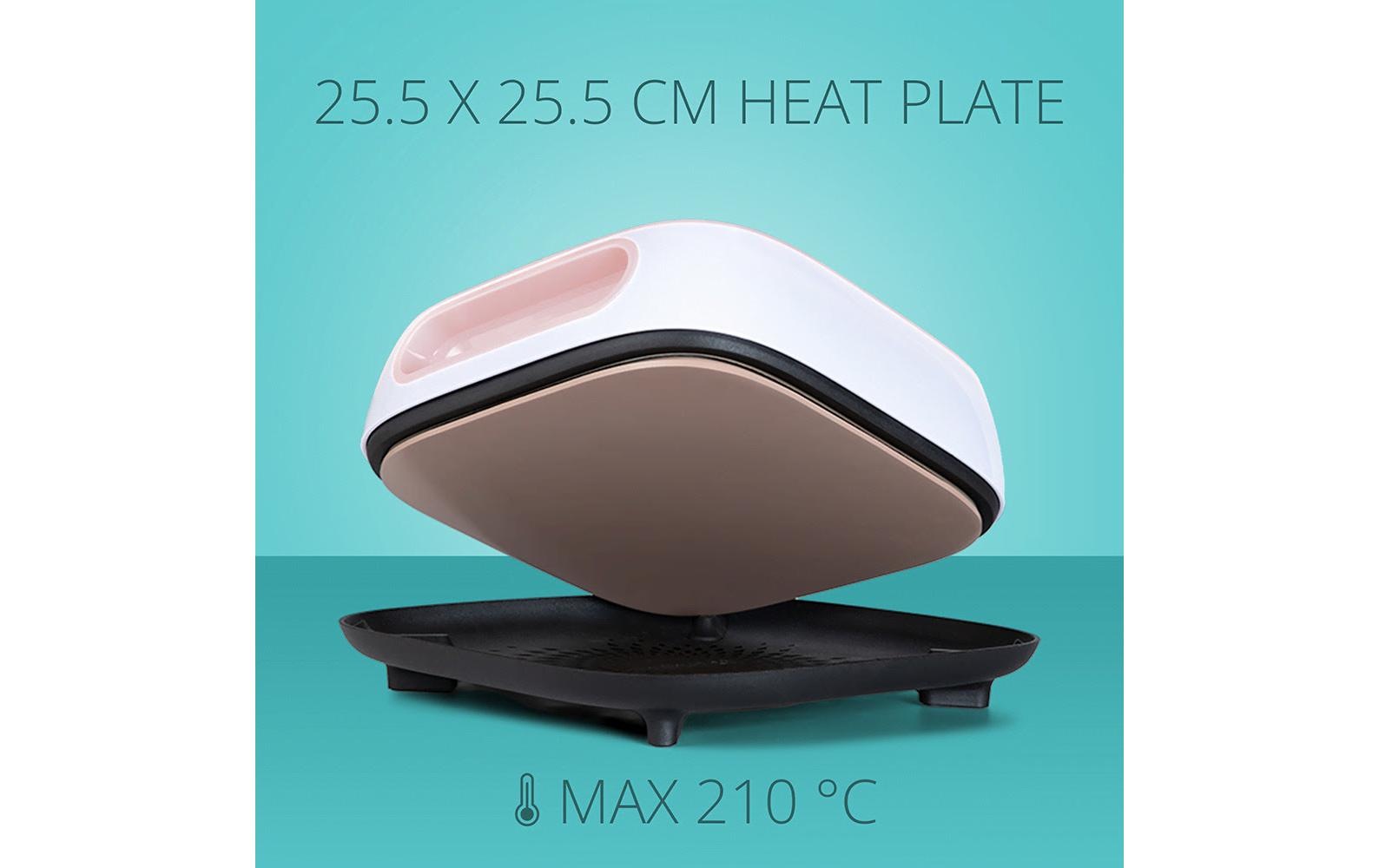 LOKLIK Handpresse »Easy« Heizplattengrösse: 25,5 x 25,5 cm