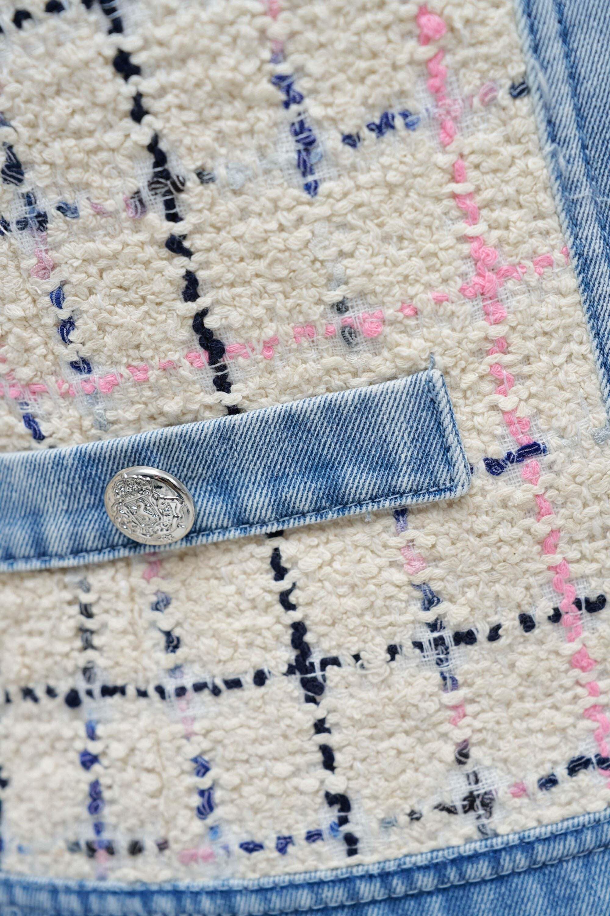 Salsa Kurzjacke »Salsa Jeans Jacke Tweed«