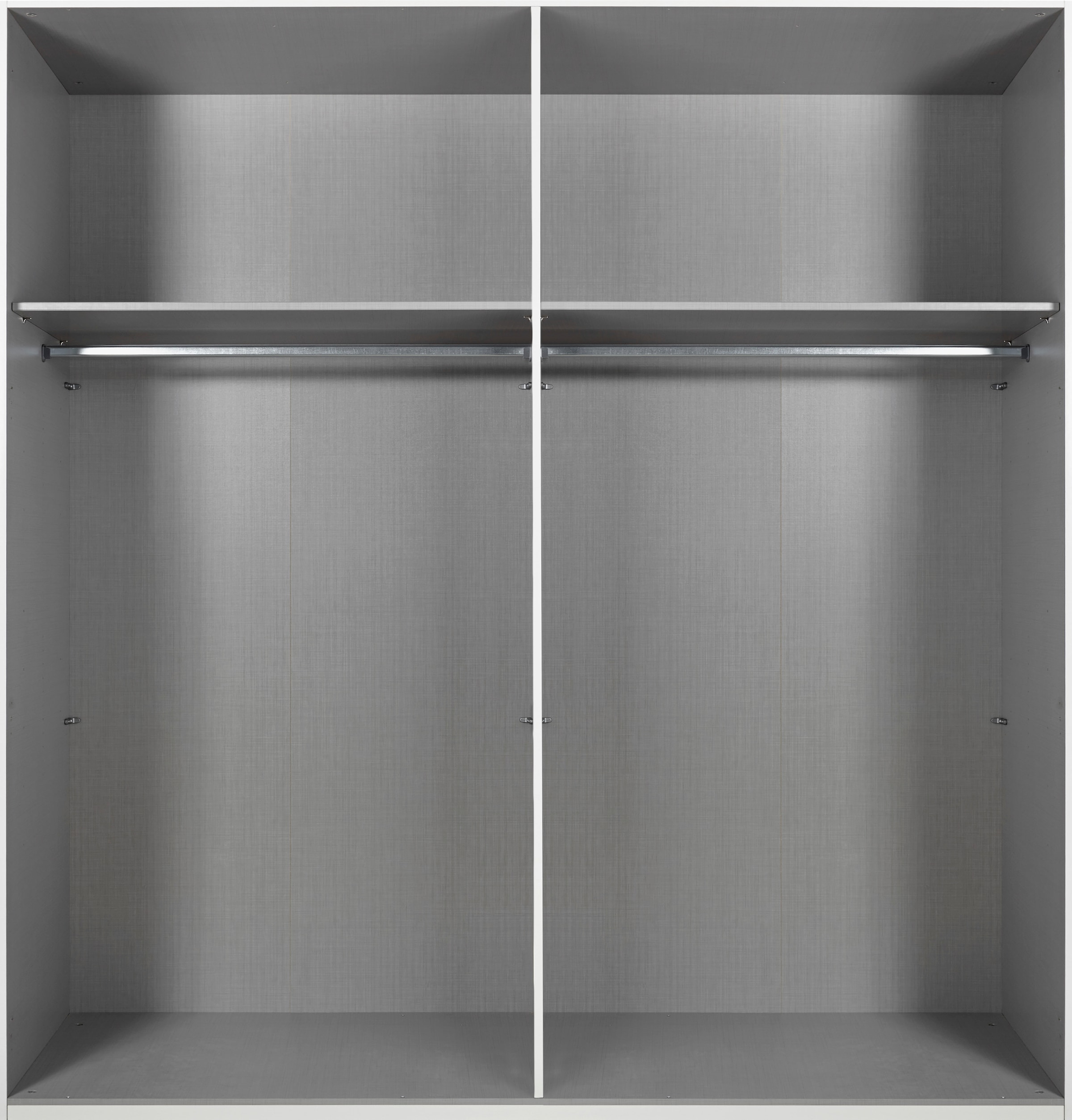 Wimex Armoire à portes coulissantes »Malaga« Kleiderschrank 3-türig mit Akustiklamellen-Optik und Spiegel