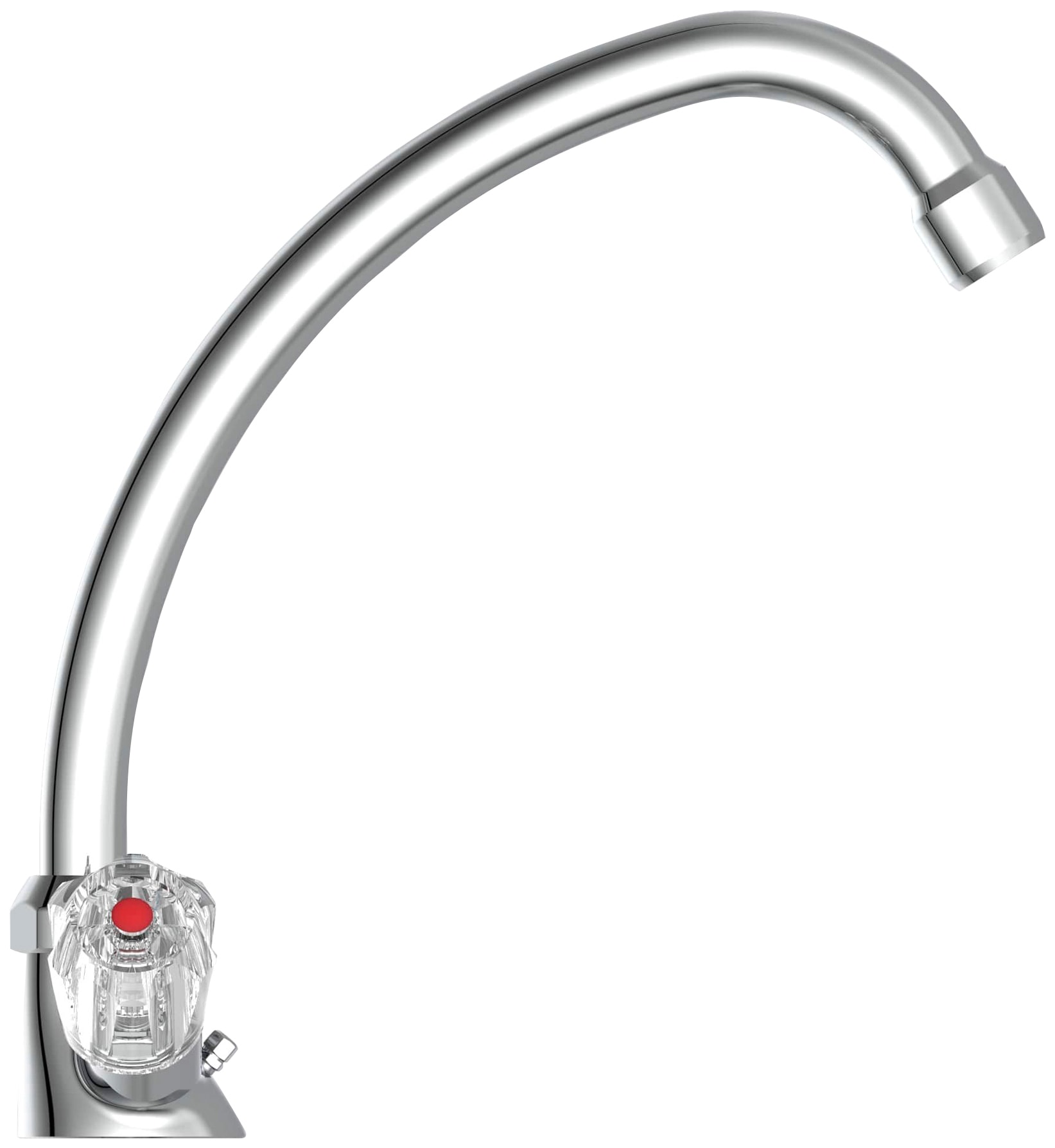 Schütte Robinet de lavabo »Brillant« Robinetterie basse pression, mitigeur lavabo, robinetterie chromée