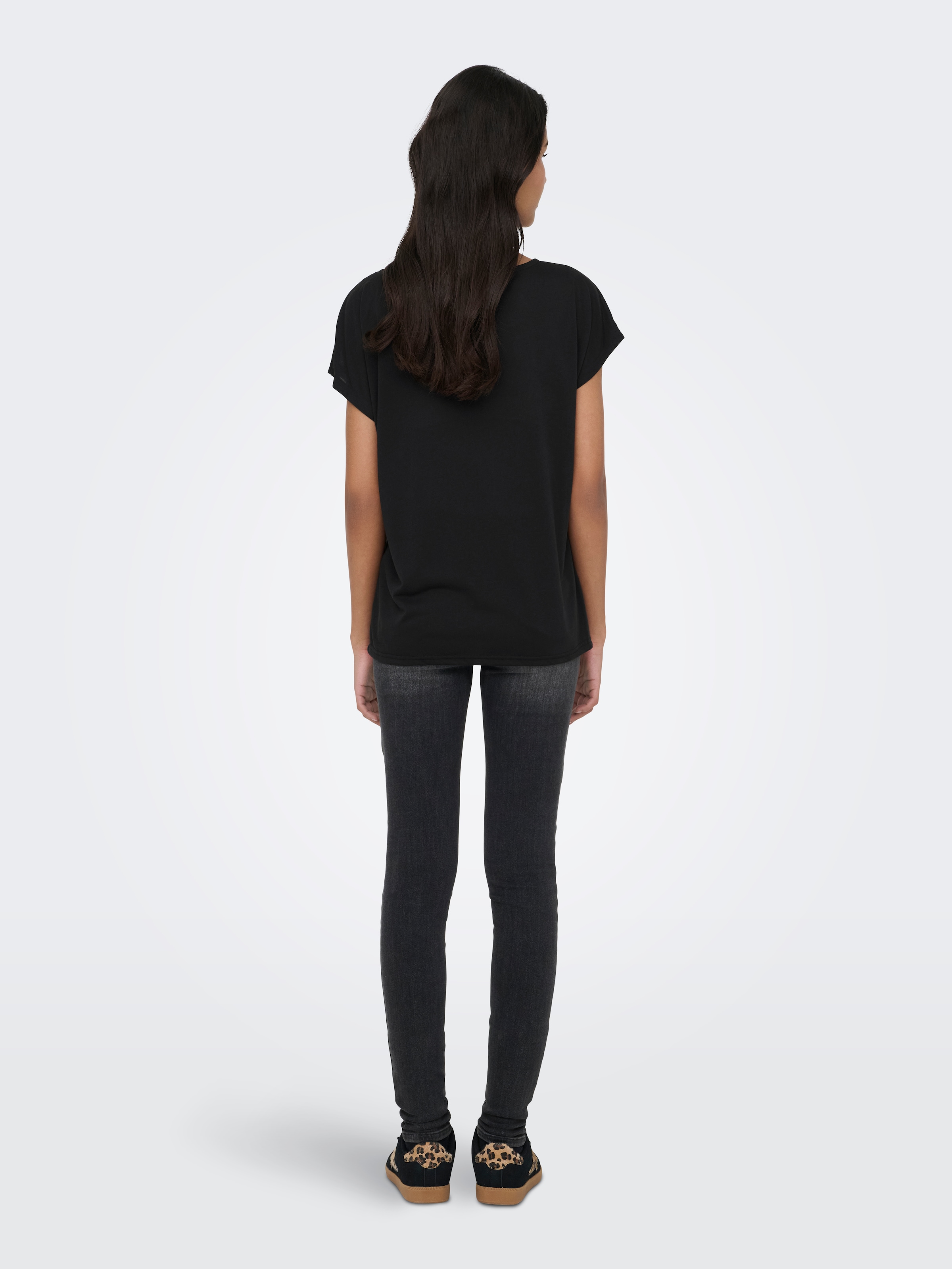 ONLY Chemise en dentelle »ONLWINNIE S/S TOP CS JRS« Polyester, regular fit