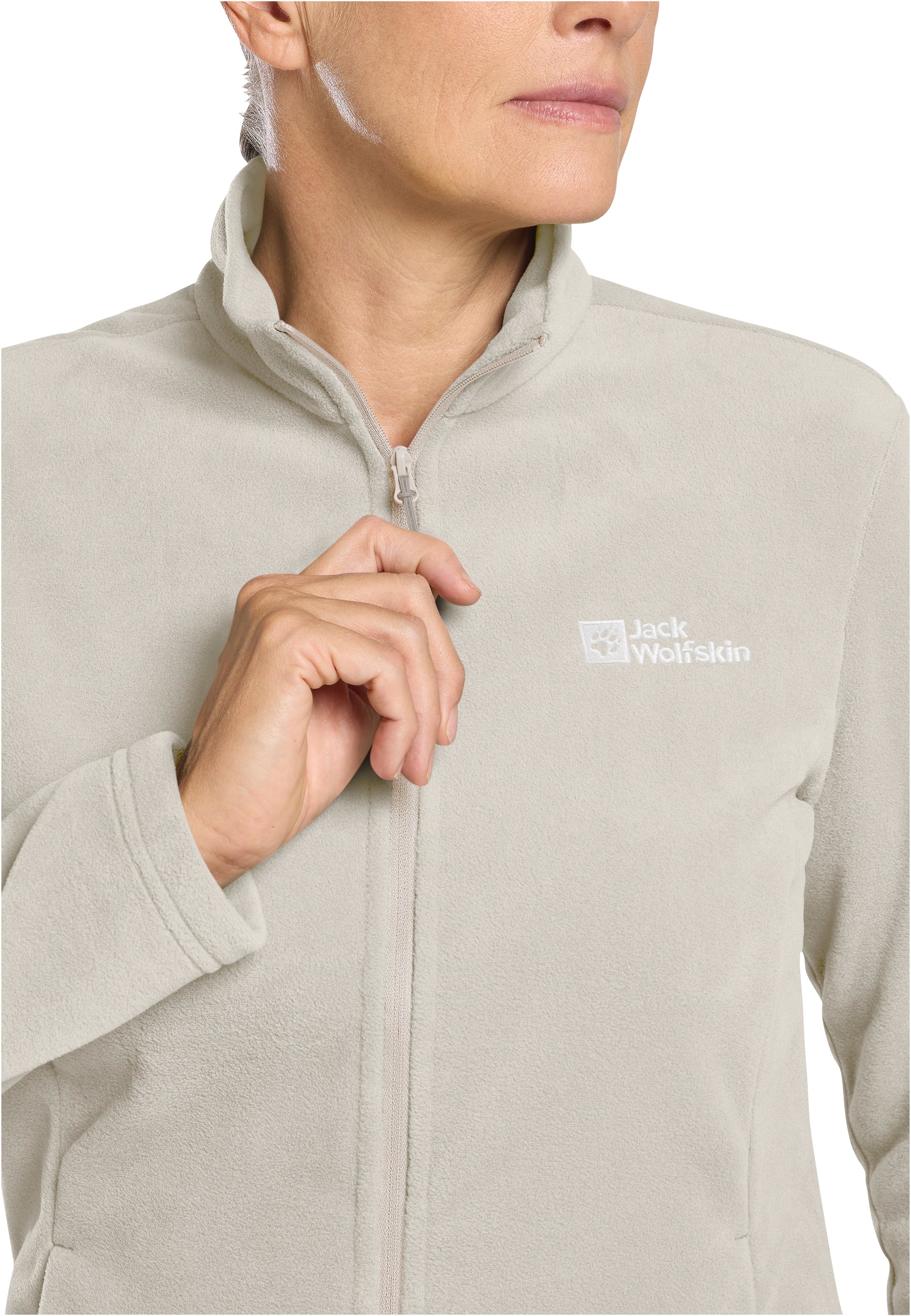 Jack Wolfskin Fleecejacke »TAUNUS« leichter, dehnbarer, atmungsaktiver Midlayer, Übergangsjacke