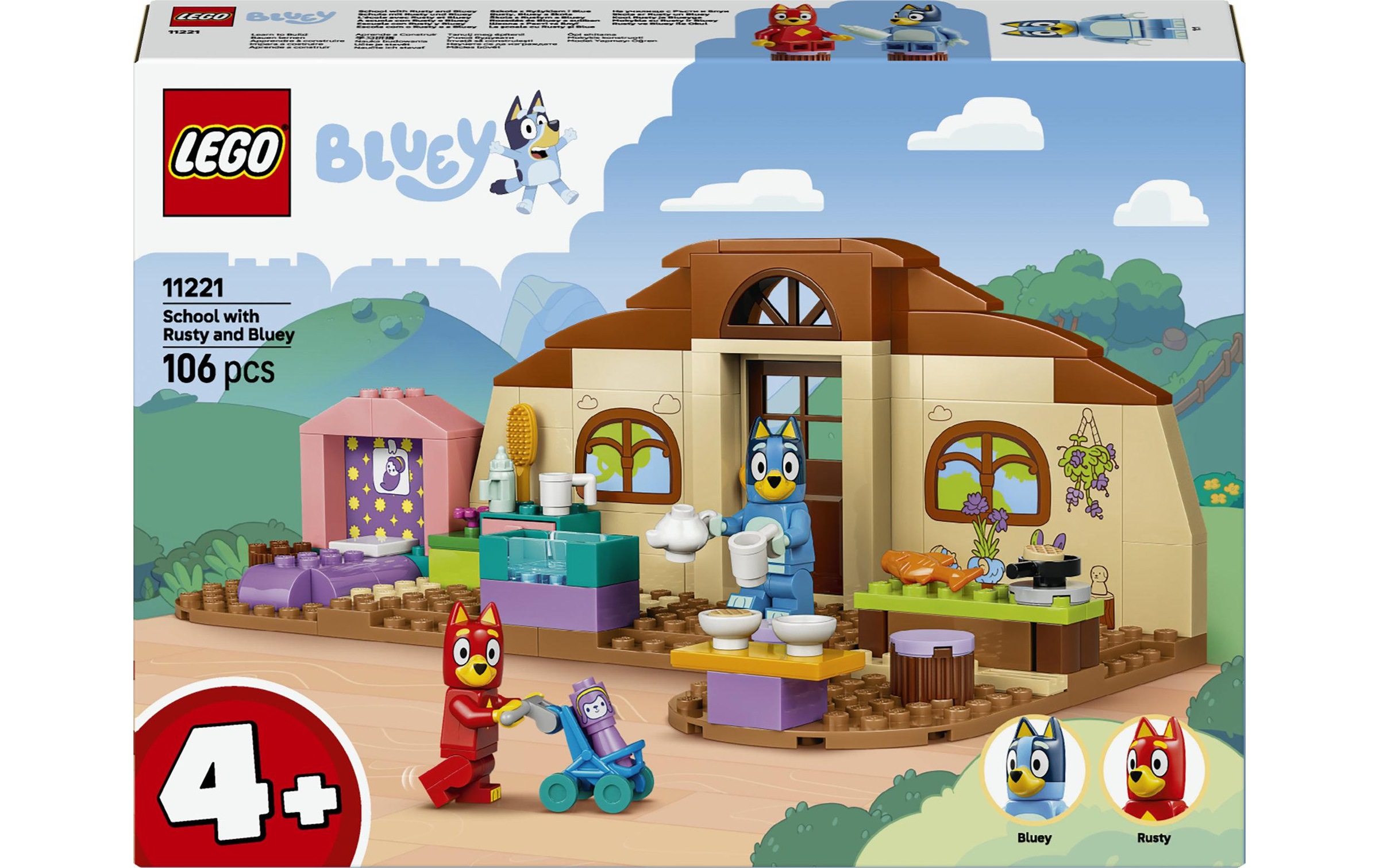 LEGO® Konstruktionsspielsteine »Schule mit Rusty und Bluey (11221), LEGO Bluey« Made in Europe