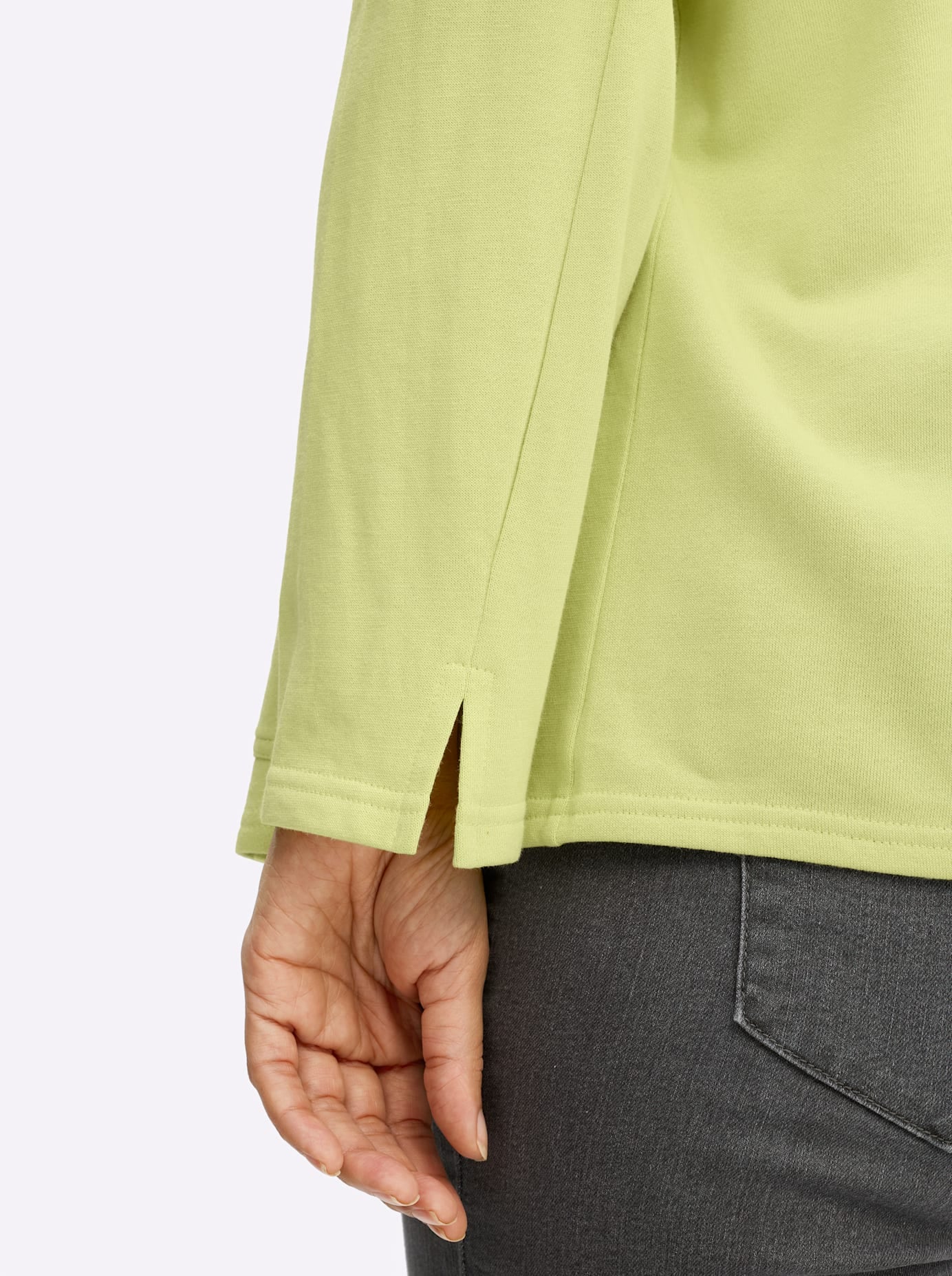 Sheego Blazer en sweat »Sweatblazer«