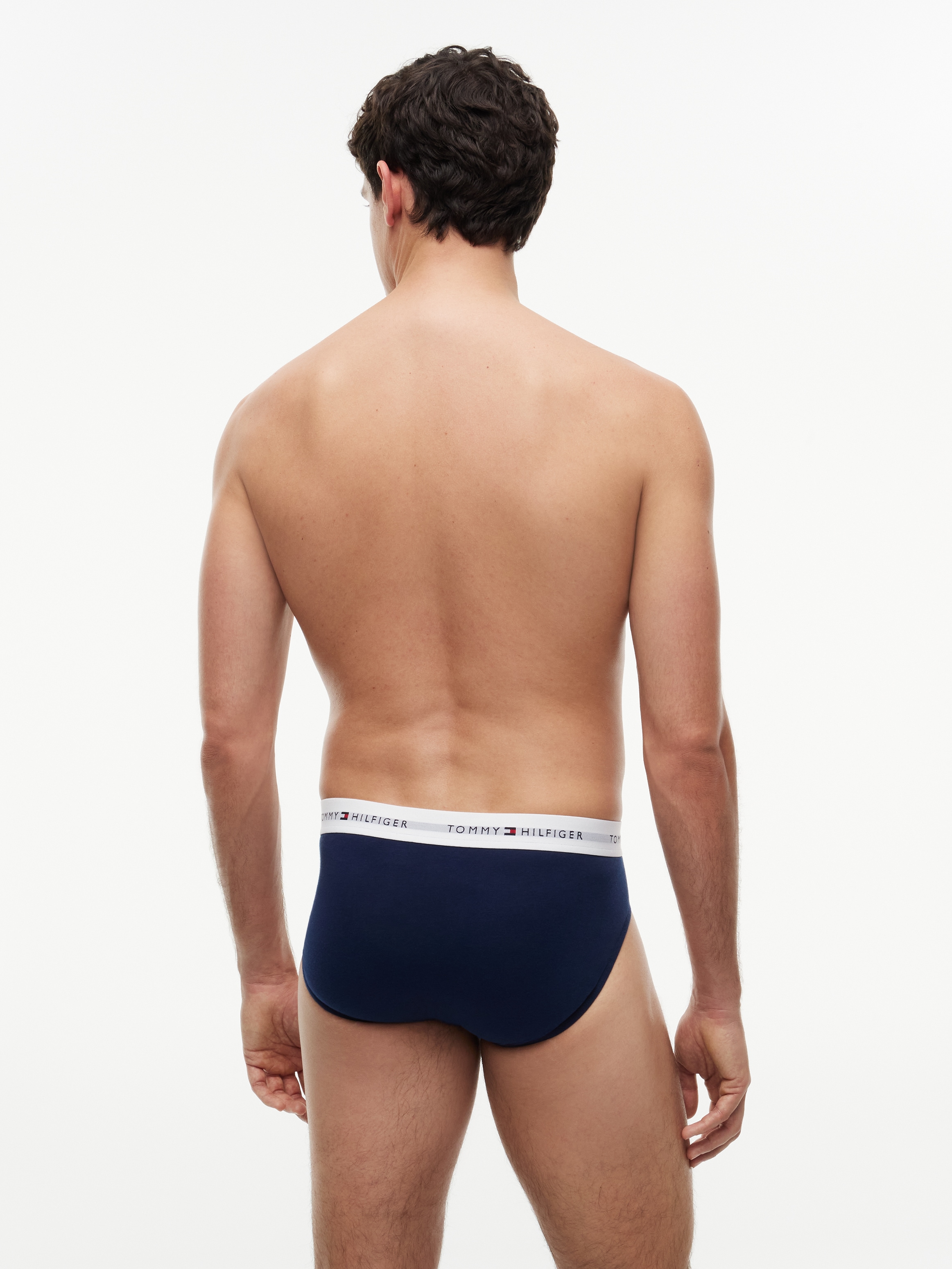 Tommy Hilfiger Underwear Slip 3 Stk. Körpernahe Passform mit elastischem Bund