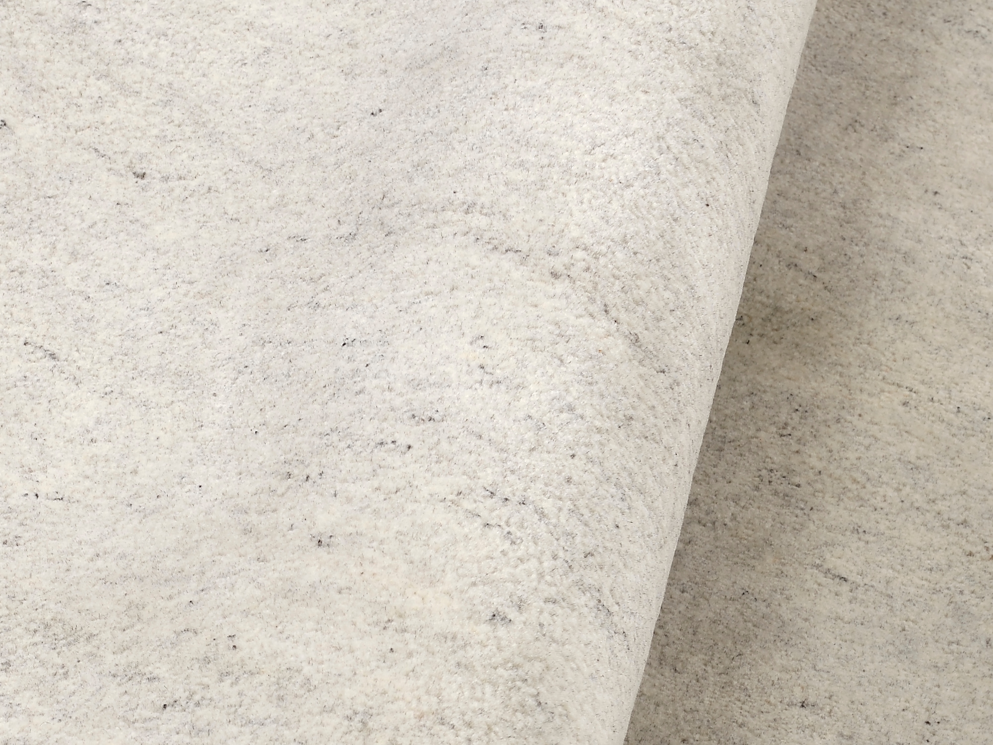 OCI DIE TEPPICHMARKE Wollteppich »ESEMPIO UNI MELANGE« rund 18 mm Höhe reine Wolle, handgeknüpft, hochwertig verarbeitet