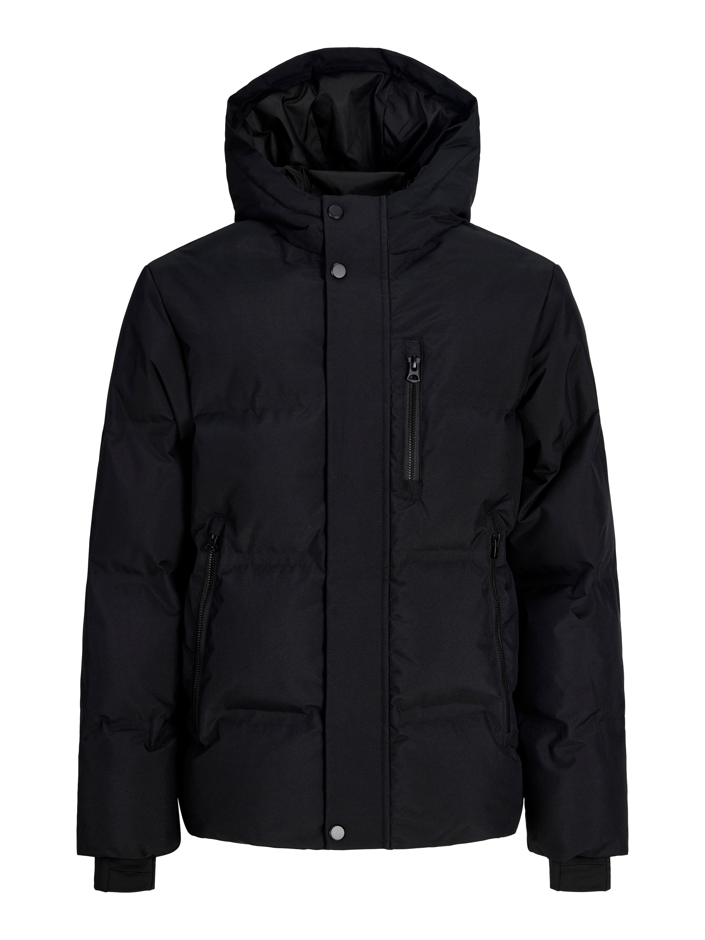 Jack & Jones Junior Veste matelassée »JCOTRACE ALPHA PUFFER JACKET JNR« avec capuche fibre synthétique, coupe normale