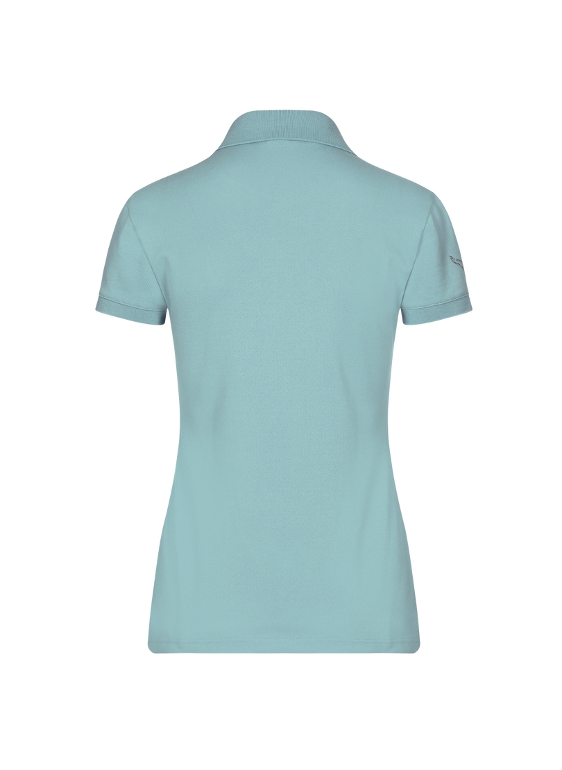 Trigema Poloshirt »TRIGEMA Poloshirt mit Kristallsteinen« 1 Stk.