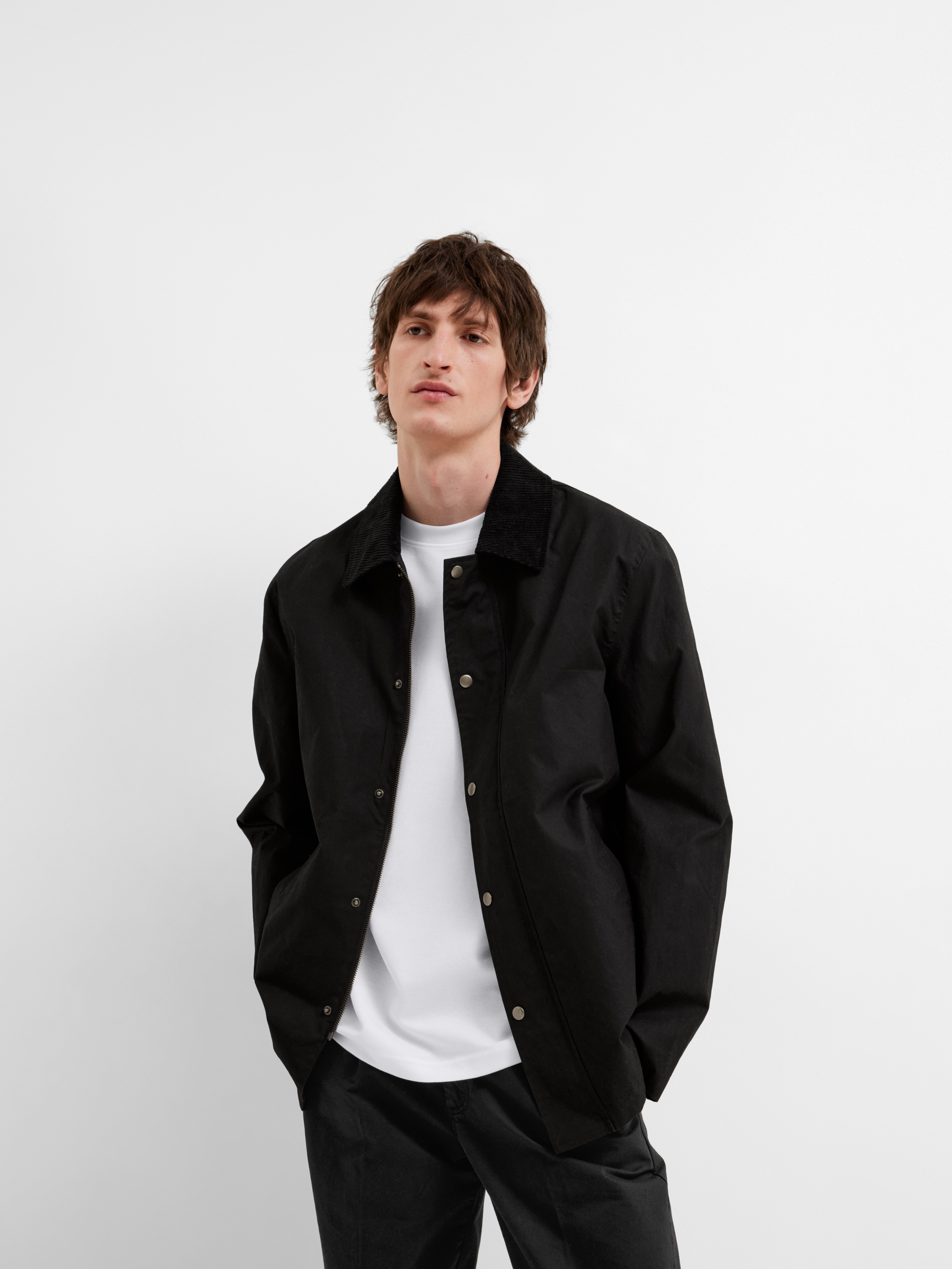 SELECTED HOMME Shirt à col rond »SLHLOOSEOSCAR SS O-NECK TEE 3 PACK NOOS« Packung, 3 cuis tlg.