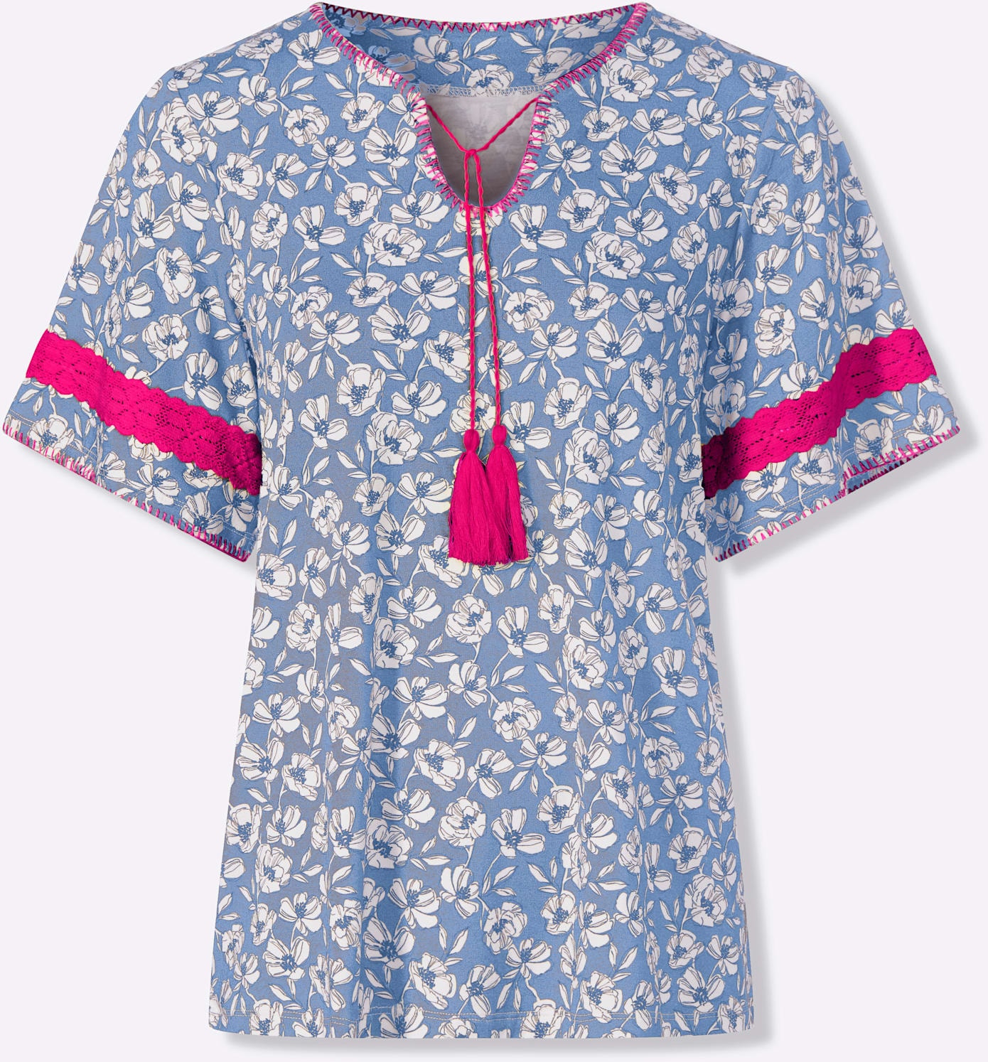 heine T-shirt à manches courtes »Druck-Shirt« 1 pièces