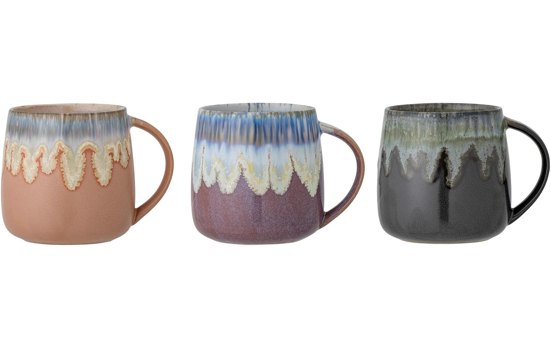 Bloomingville Tasse »Cloe 380 ml, 3 Stück«