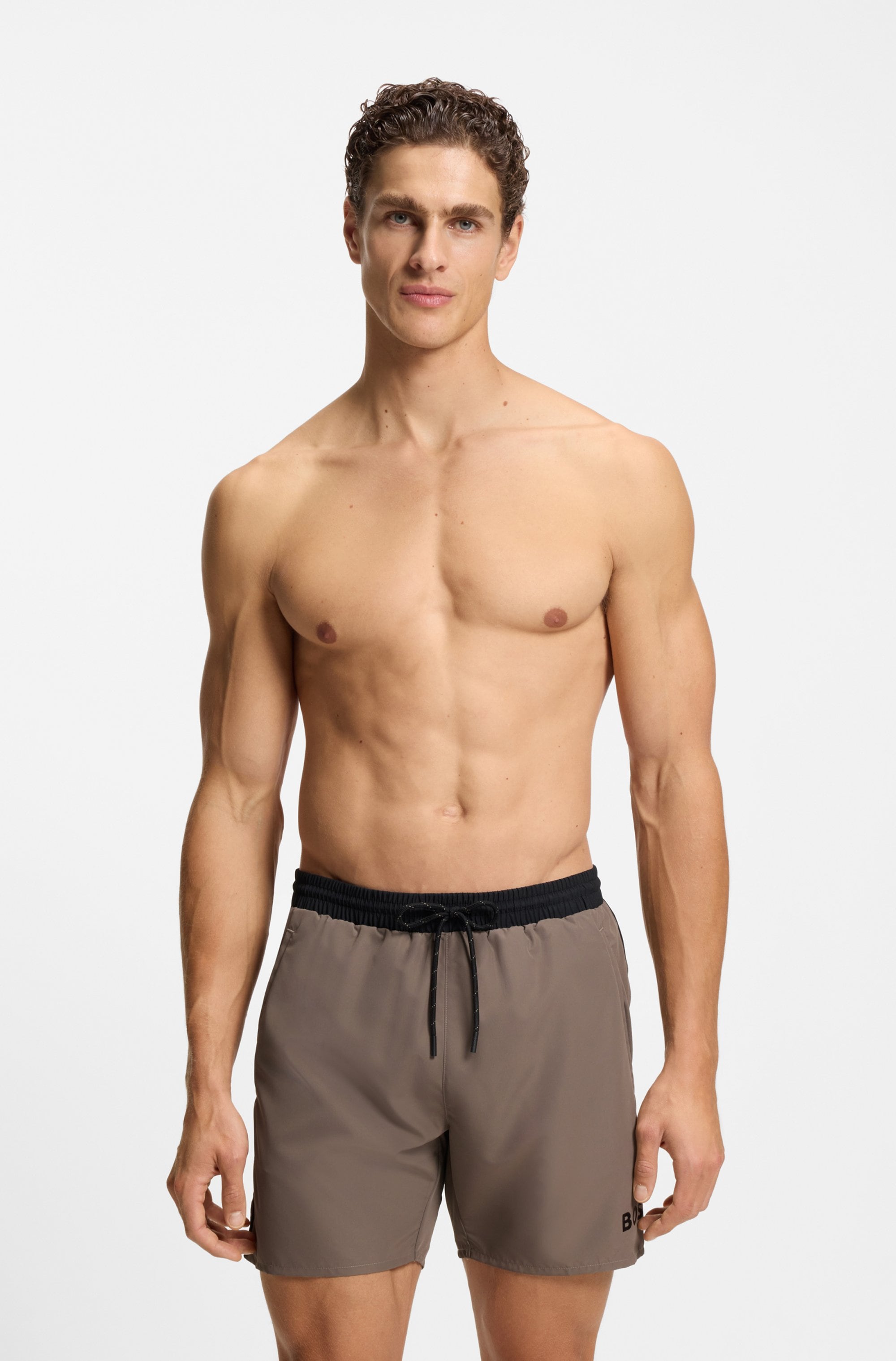 BOSS Short de bain »Starfish« mit Kontraststreifen