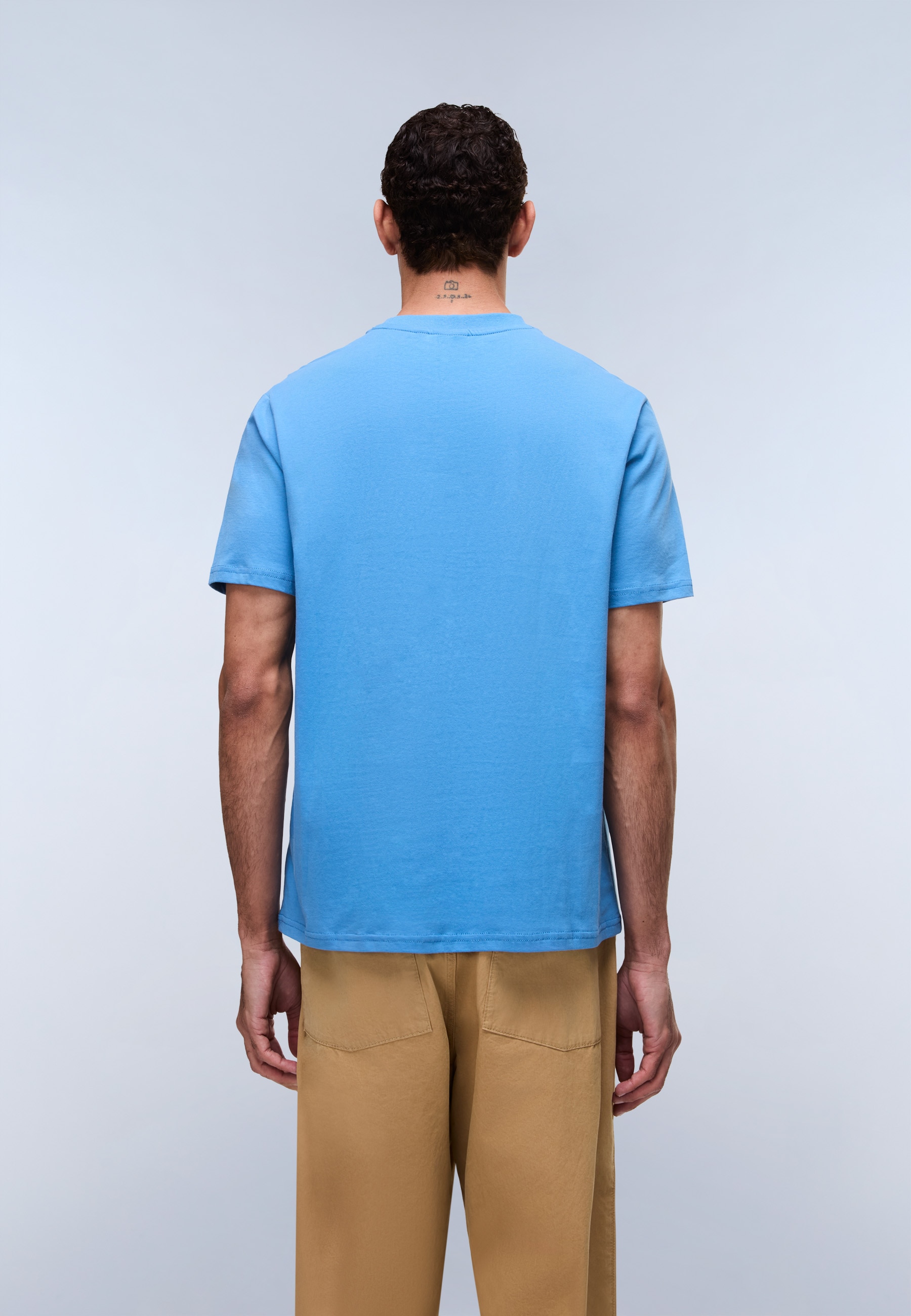 Napapijri T-shirt »S-SMALL BOX« avec étiquette de marque, en coton