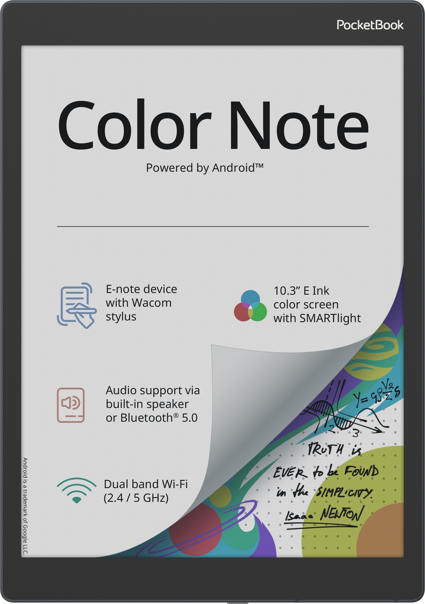 PocketBook E-Book »Color Note« (26,2 cm / 10,3 ″) Android 32 GB )