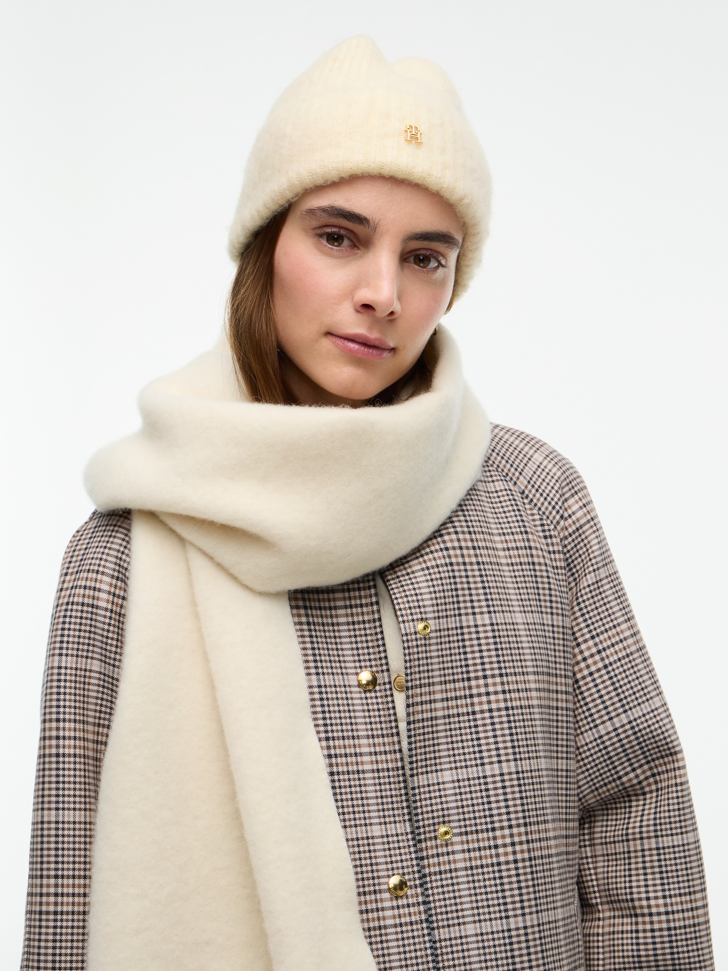 Tommy Hilfiger Beanie »TH ELEVATED CHIC« mit Alpakawollanteil