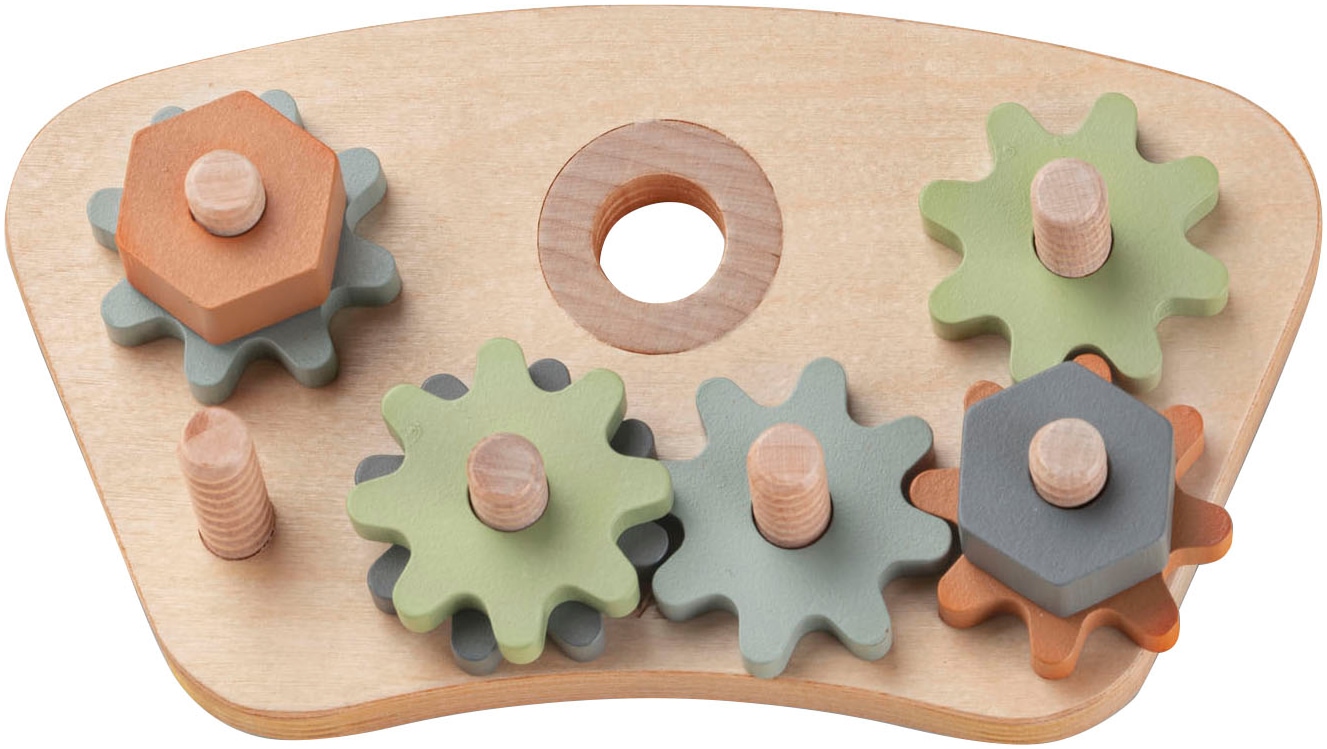 Hauck Planche de motricité »Play Repairing S Gears & Nuts« FSC® - schützt Wald