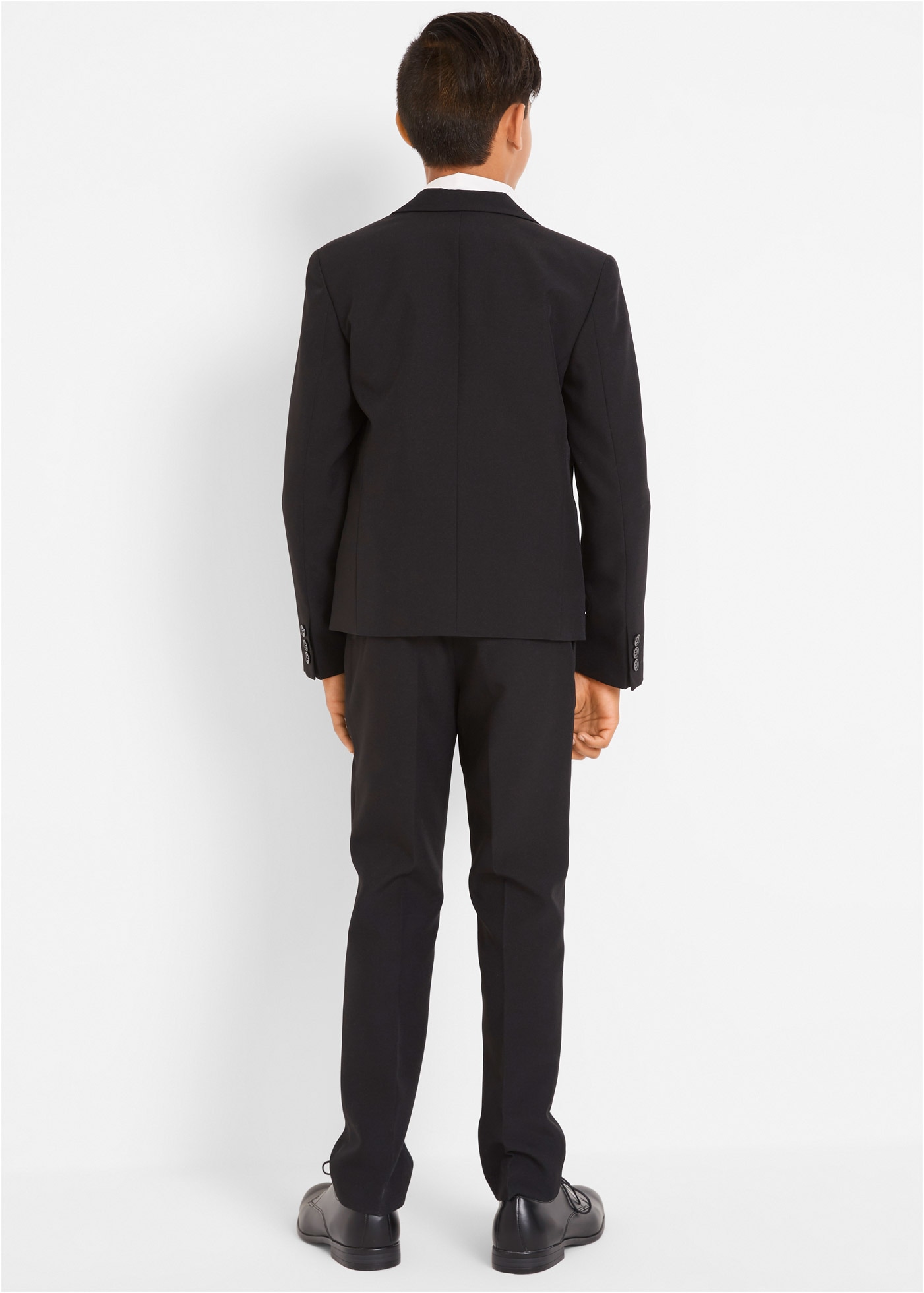 bonprix Costume Ensemble, 4 tlg. normale bestehend aus Hose mit verstellbarem Bund, Hemd, Sakko und Krawatte
