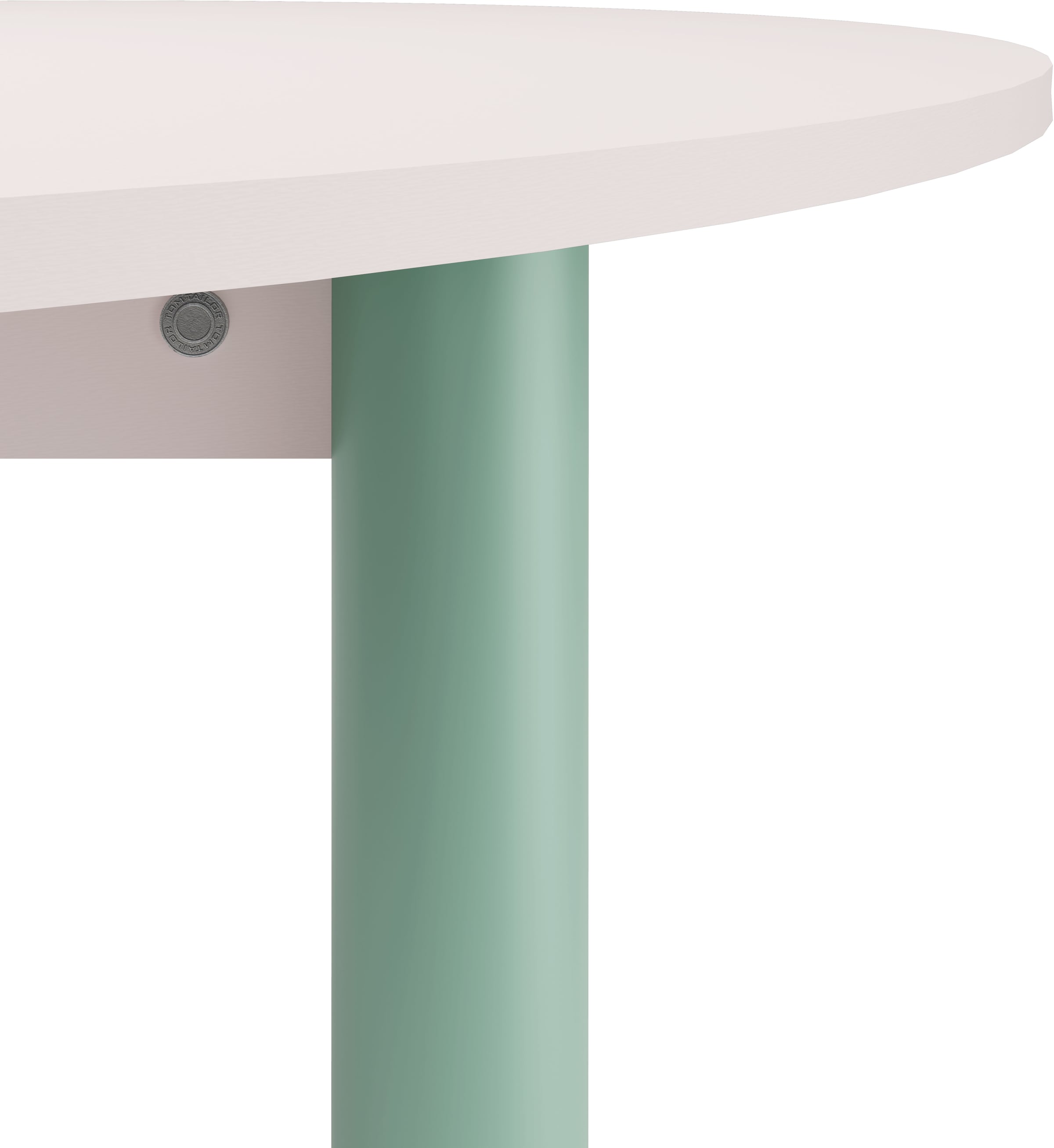 TOM TAILOR HOME Esstisch »COLOR TABLE« 1 Stk. tlg. Esstisch, 4-Fuss, 3 Grössen, 3 Dekorfarben, 4 Fussfarben, ABS-Kante