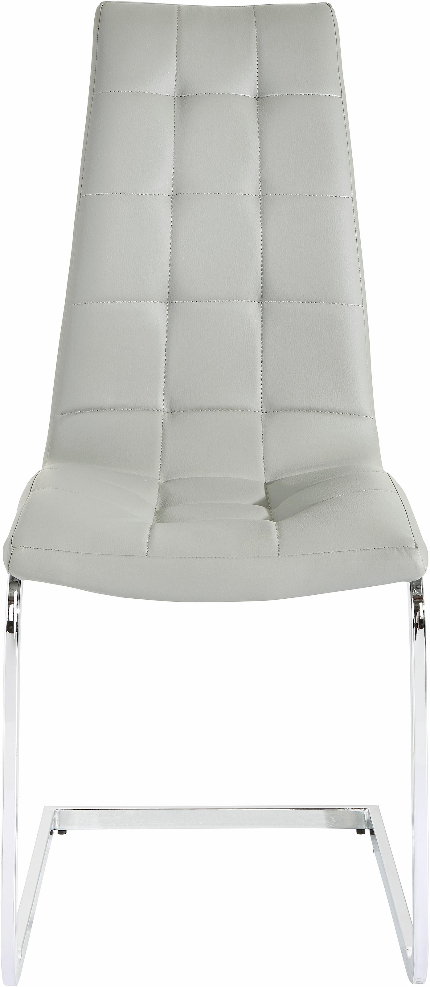 GOODproduct Chaise cantilever »Lola« (Set) 2 cuis2 oder 4 Stück, Bezug in Kunstleder oder Samtsoff, chrom Metallgestell