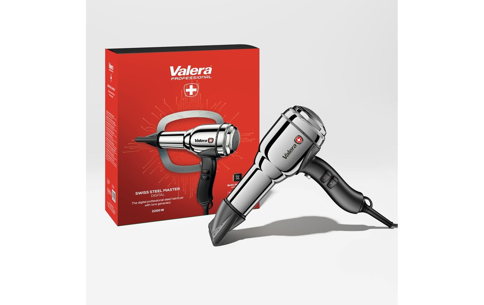 Valera Haartrockner »Swiss Steel-Master Digital Chrome« 2.200 W