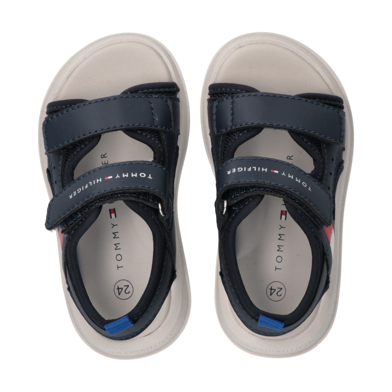 Tommy Hilfiger Sandale  sandale de trekking, chaussure d’été avec fermeture velcro
