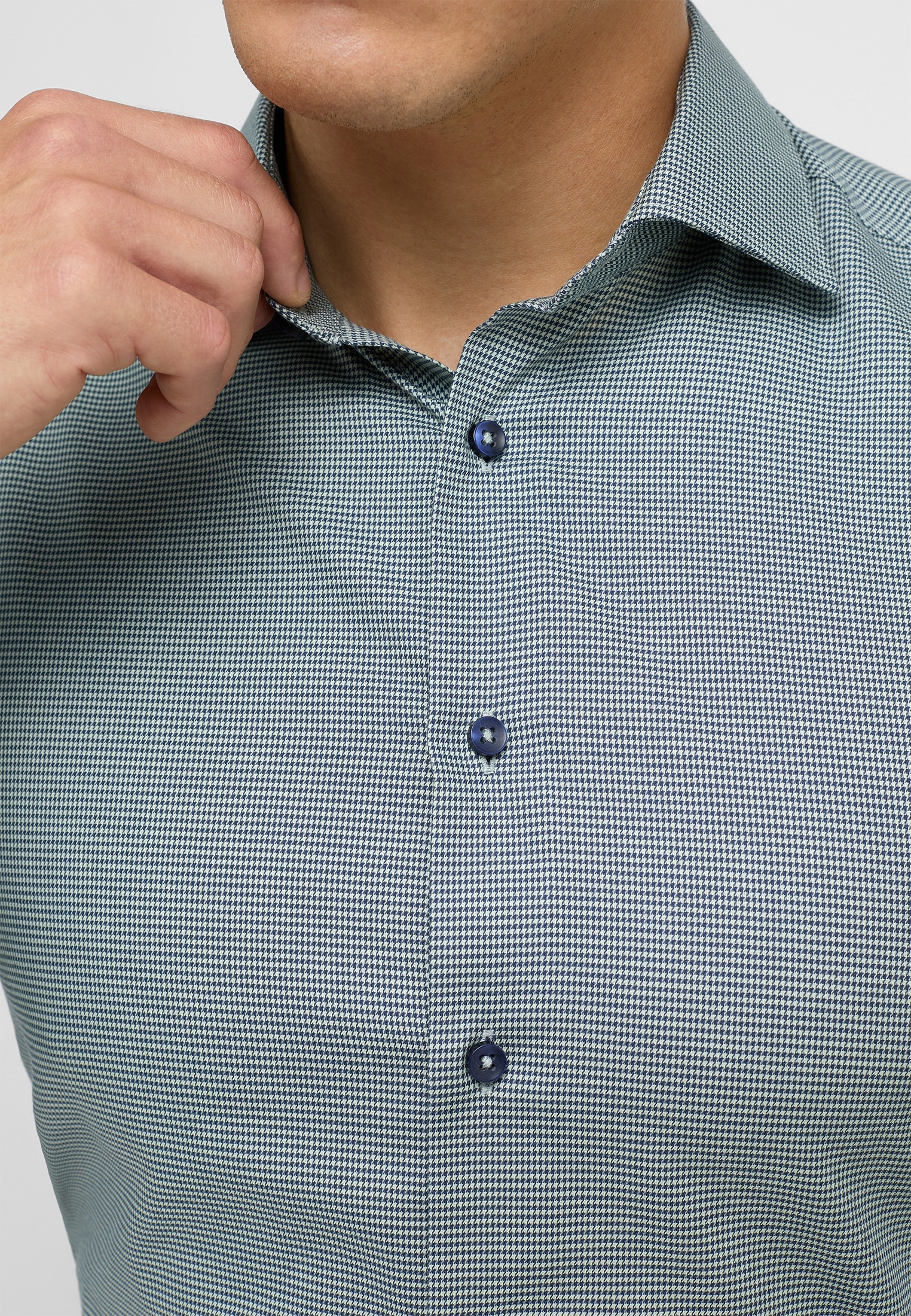 Eterna Langarmhemd »SLIM FIT« NON IRON (bügelfrei)