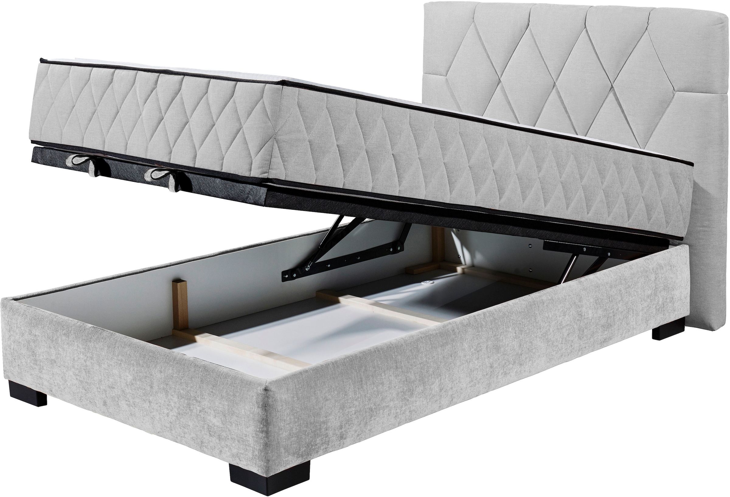 ED EXCITING DESIGN Lit de boxe »Nagol« mit Bettkasten, mit Wendematratze, erhältlich in verschiedenen Breiten