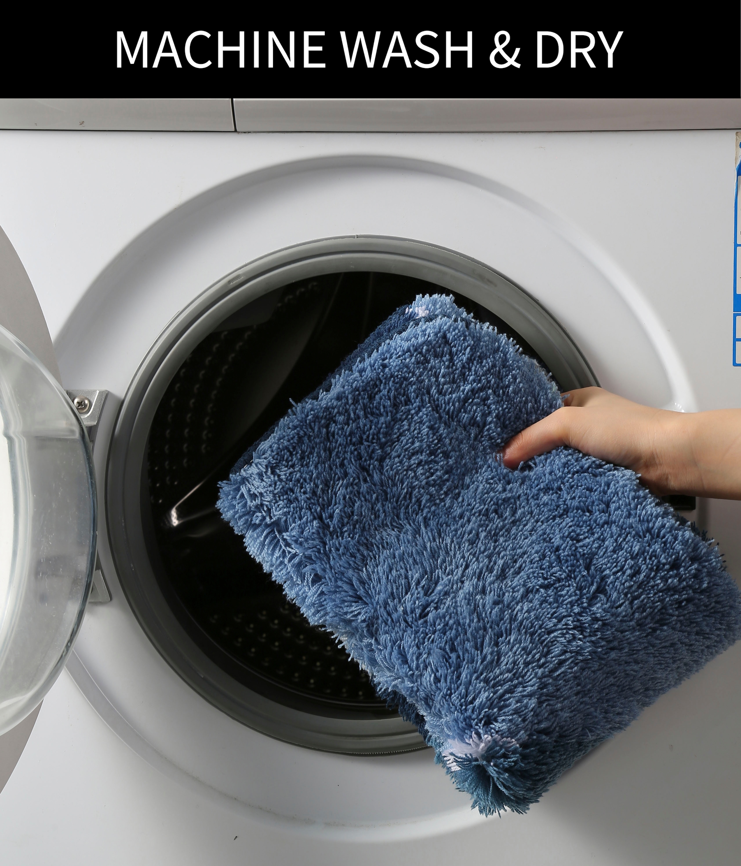 GOODproduct Badematte »Magnus, Badvorleger, Badezimmer Teppich« Höhe 20 mm rutschhemmend beschichtet schnell trocknend | strapazierfähig mehrfarbig, Badteppich, Badematten auch als 2 teiliges Set & rund