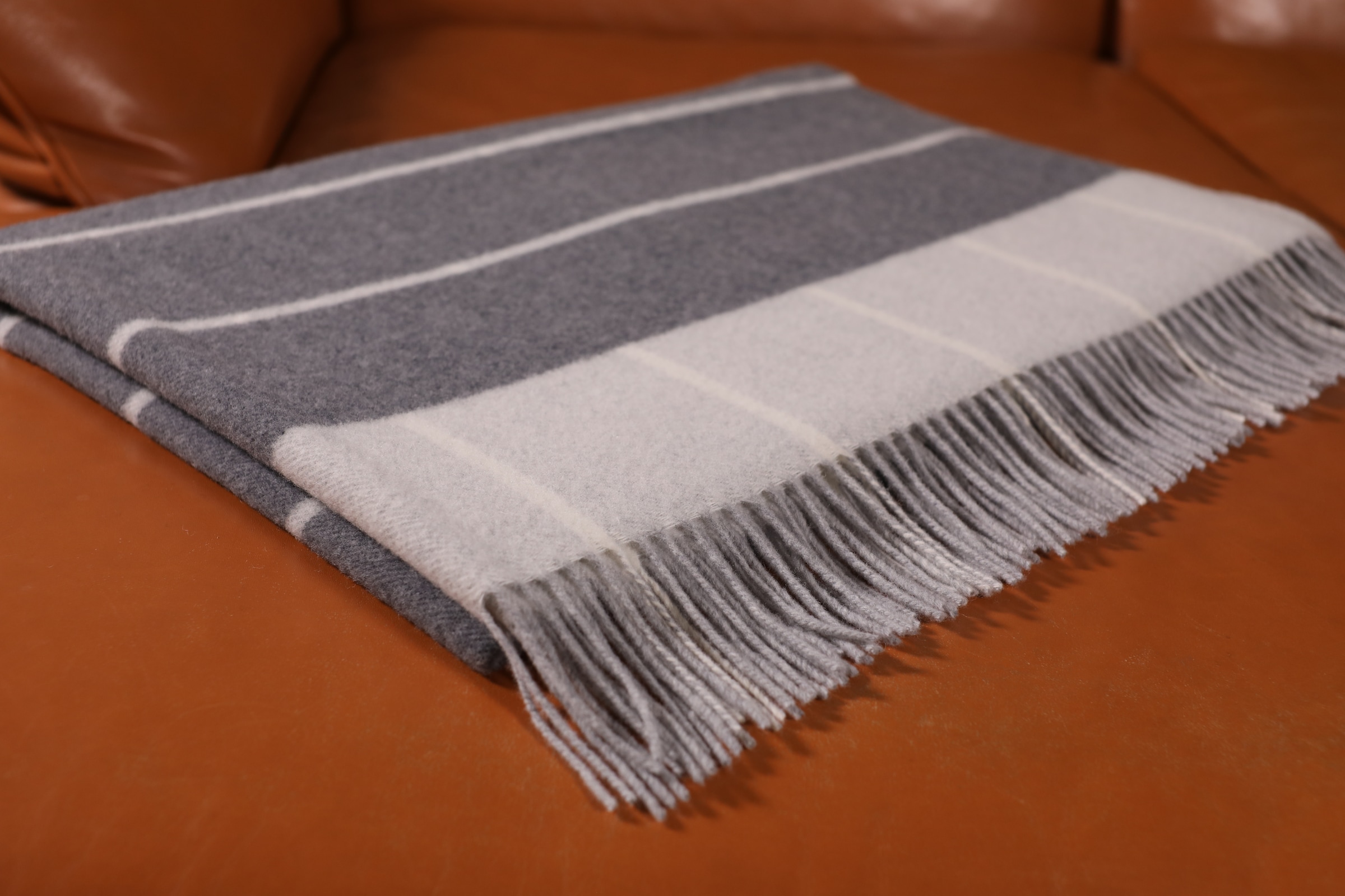 CASATEX Plaid »Harry Grigio Medio« elegantes Design, grosse Karos