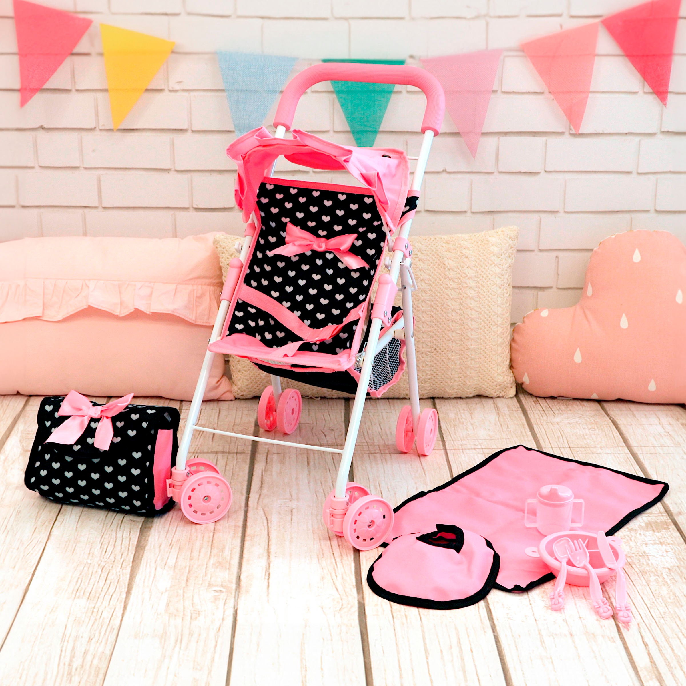 Bayer Puppenbuggy »Set mit Tasche«