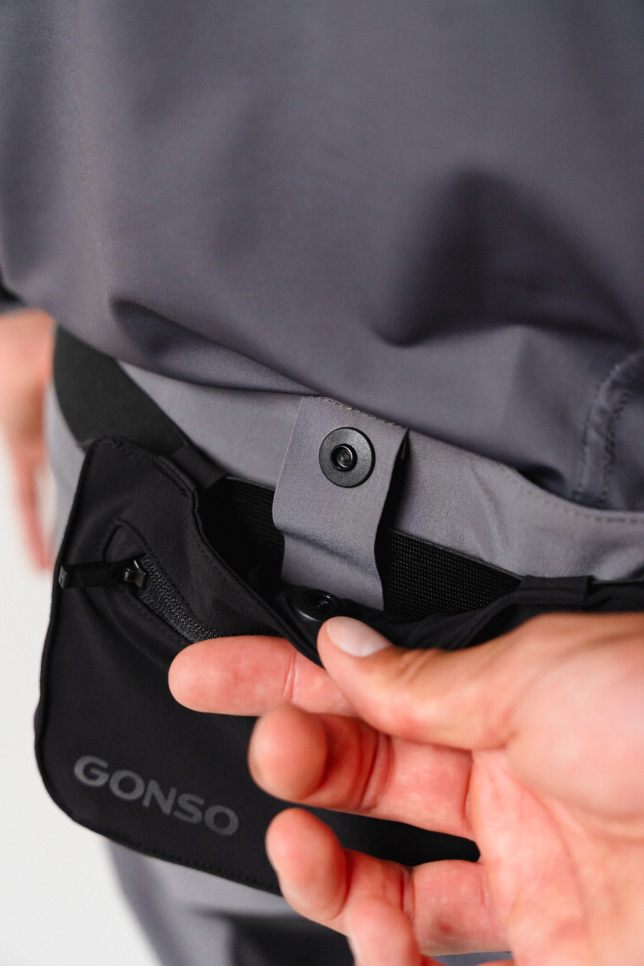 Gonso Pantalon de vélo »Trail Shorts Hipbag M«  Bewegungselastisch, strapazierfähig und schnelltrocknend