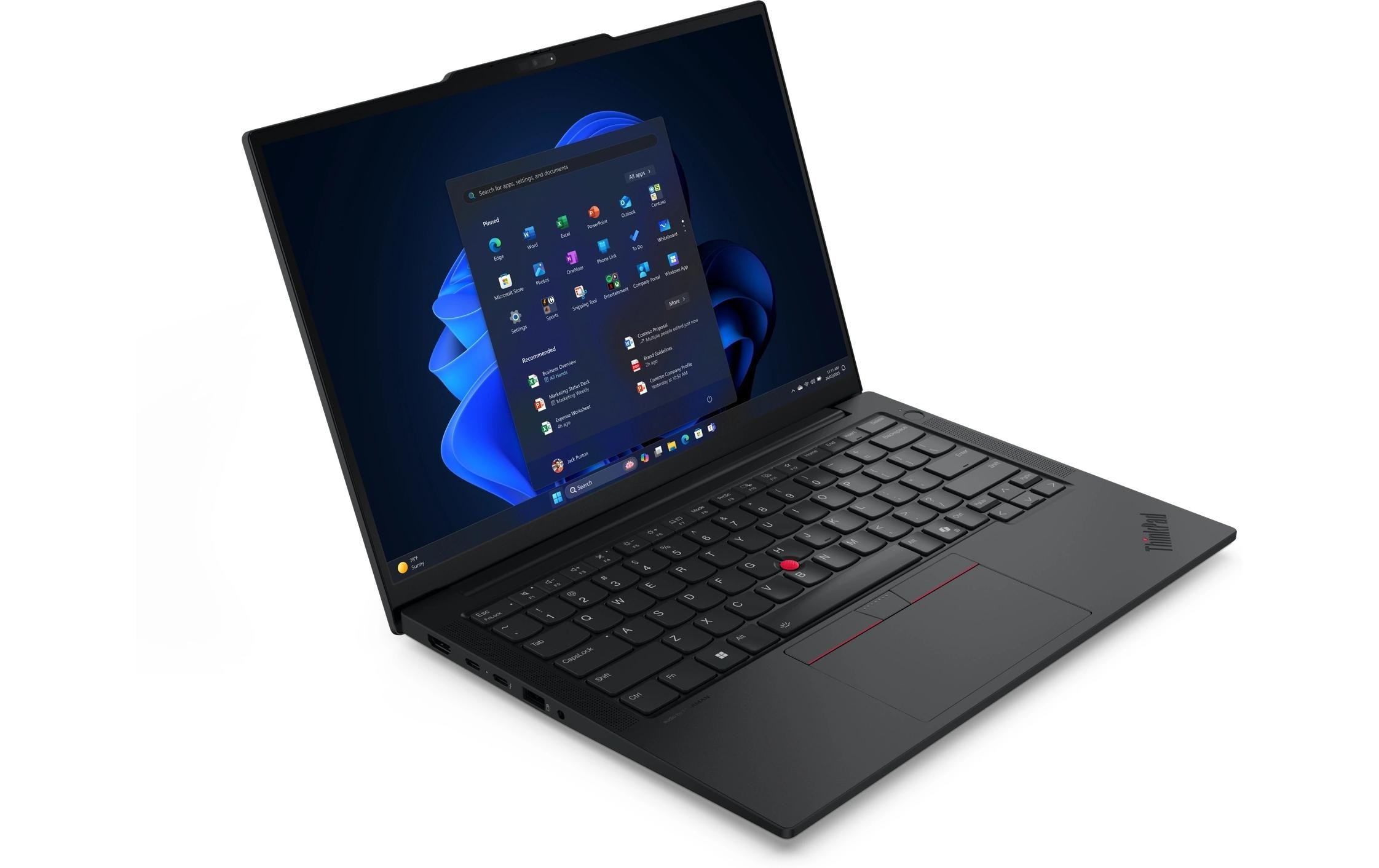 Lenovo Notebook »ThinkPad E14 Gen 7 (Intel) Copilot+ PC« / 14 ″ Intel Core Ultra 7 Integrierte NPU (Neural Processing Unit)