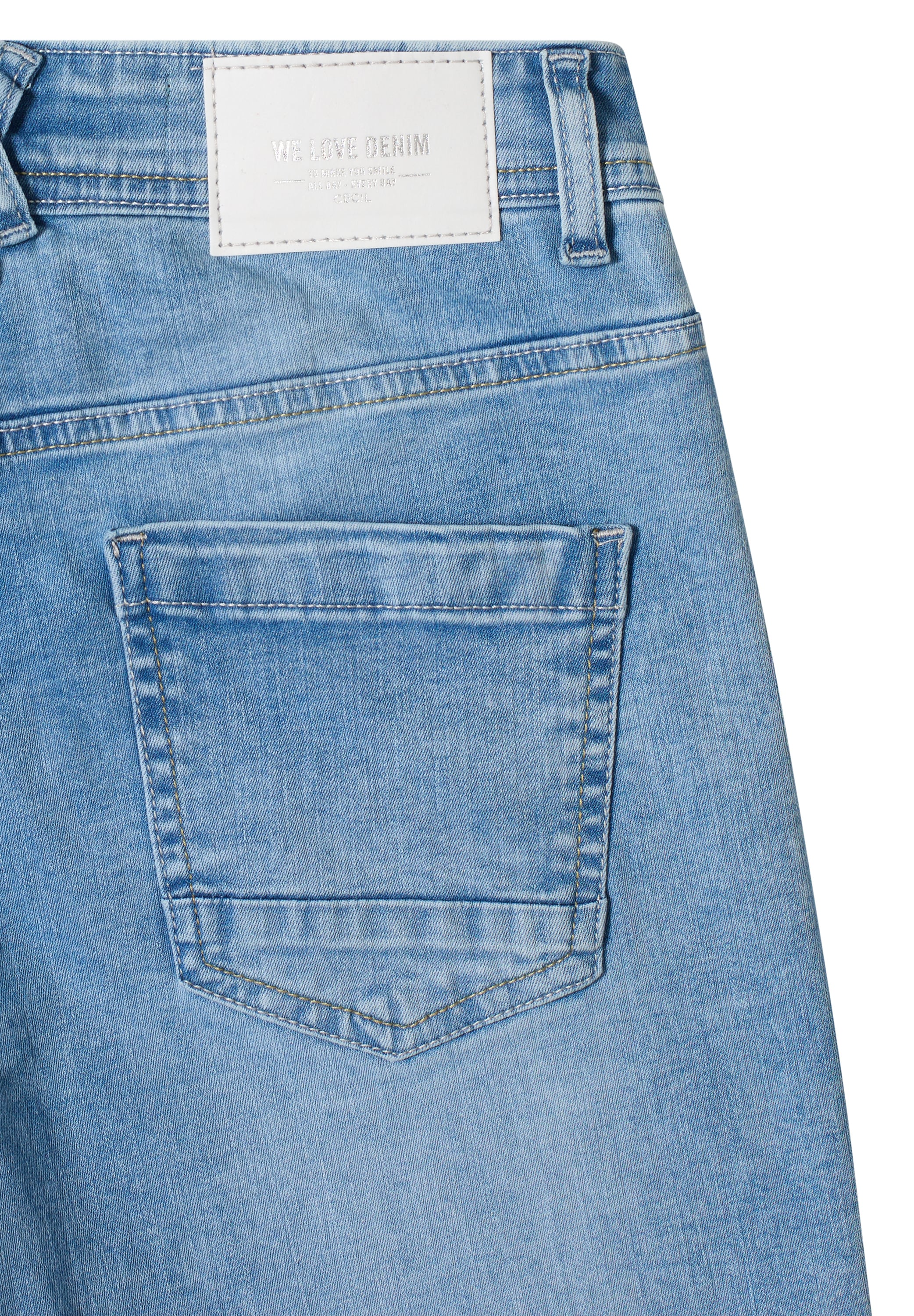 Cecil Weite Jeans »Style Toronto« im Slim Fit und mit Stretch