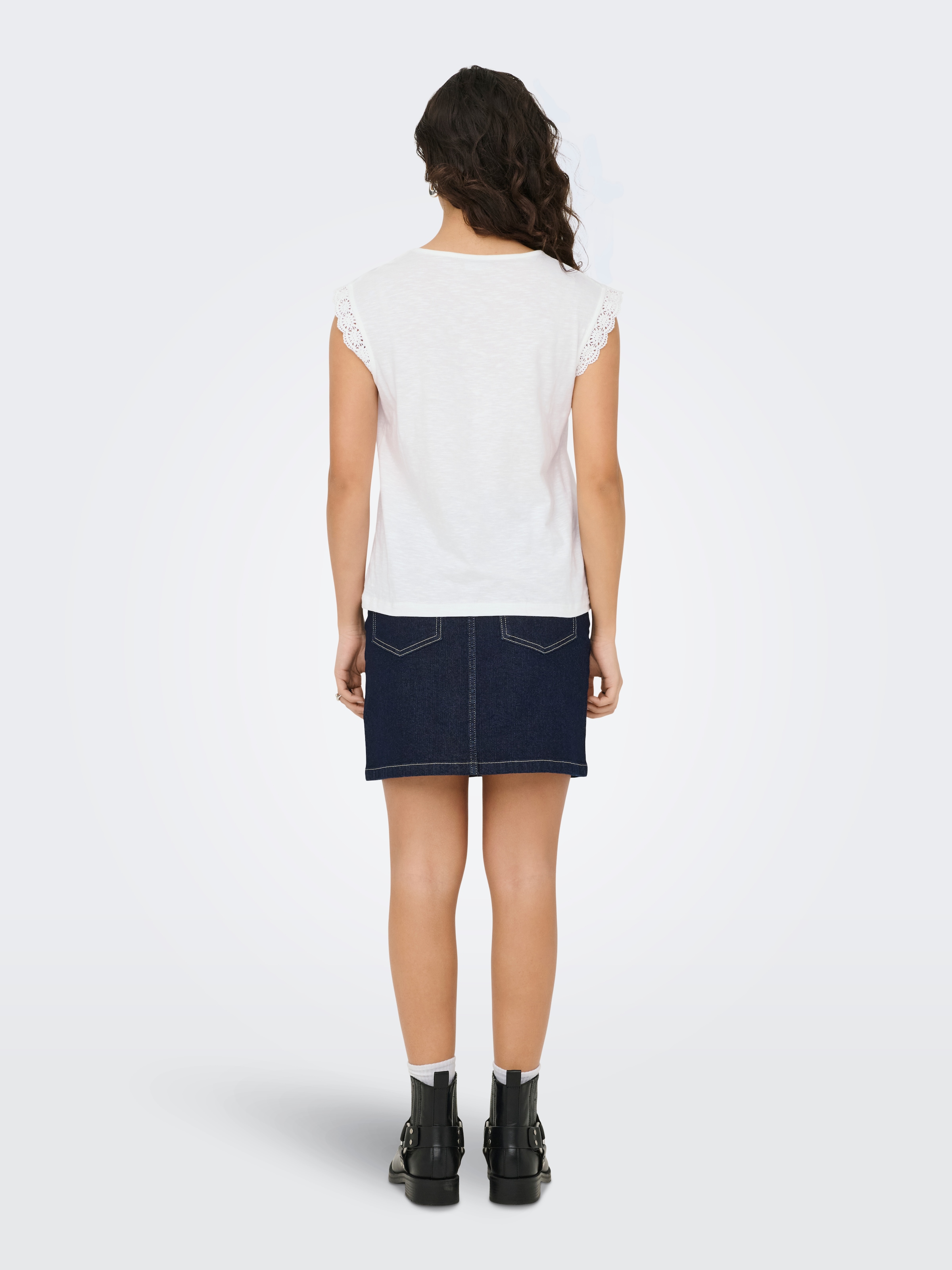 JDY »JDYSALVA LIFE S/L CROCHET TOP JRS«