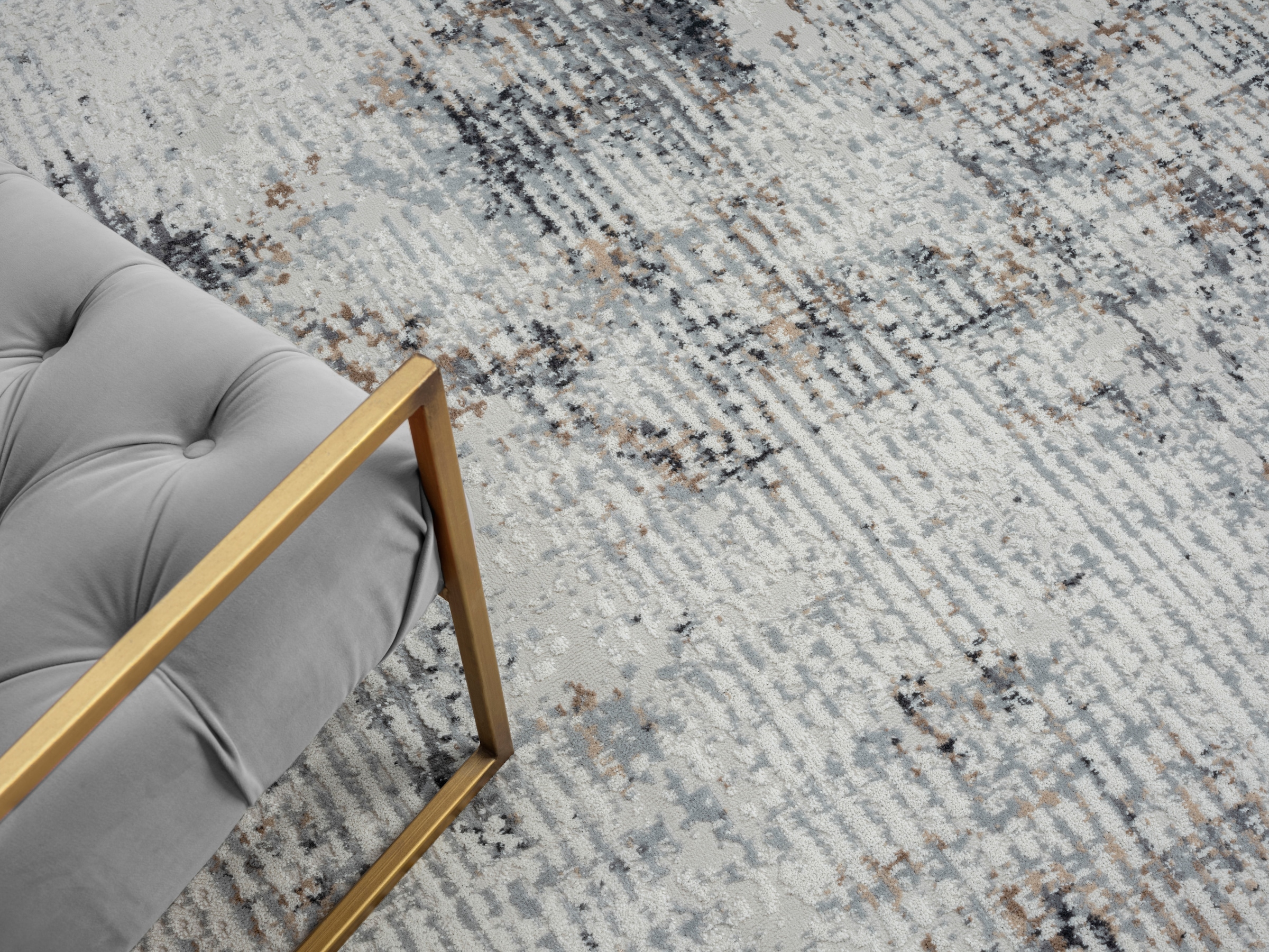 GOODproduct Teppich »Kaylan, LAGERRÄUMUNG!« rechteckig 8 mm Höhe Kurzflor, modernes Design, pflegeleicht, Wohnzimmer