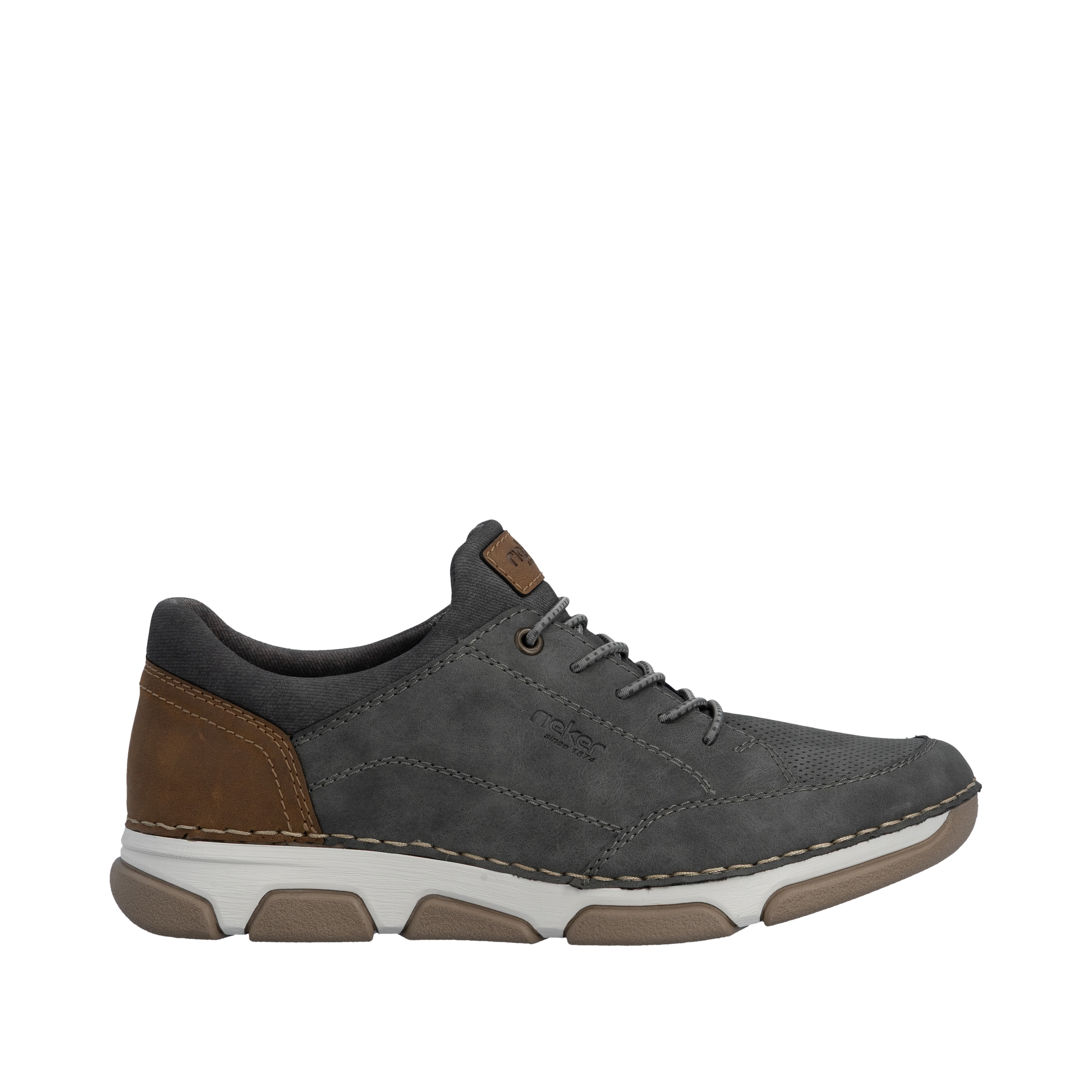 Rieker Baskets slip-on  mocassin, chaussure à enfiler, chaussure basse, sneaker décontracté avec élastique