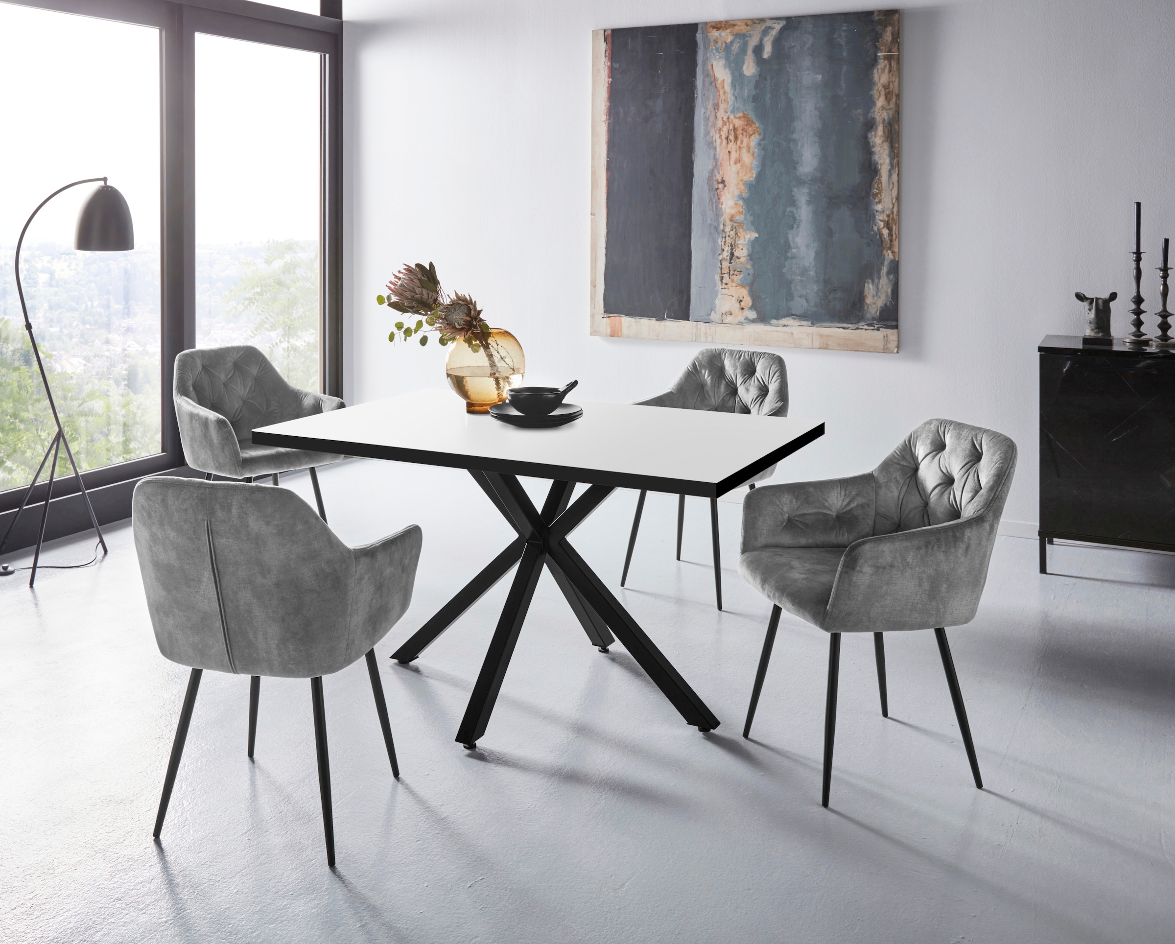 HELA Table de salle à manger »Cleo I T« Breite ca. 140 cm