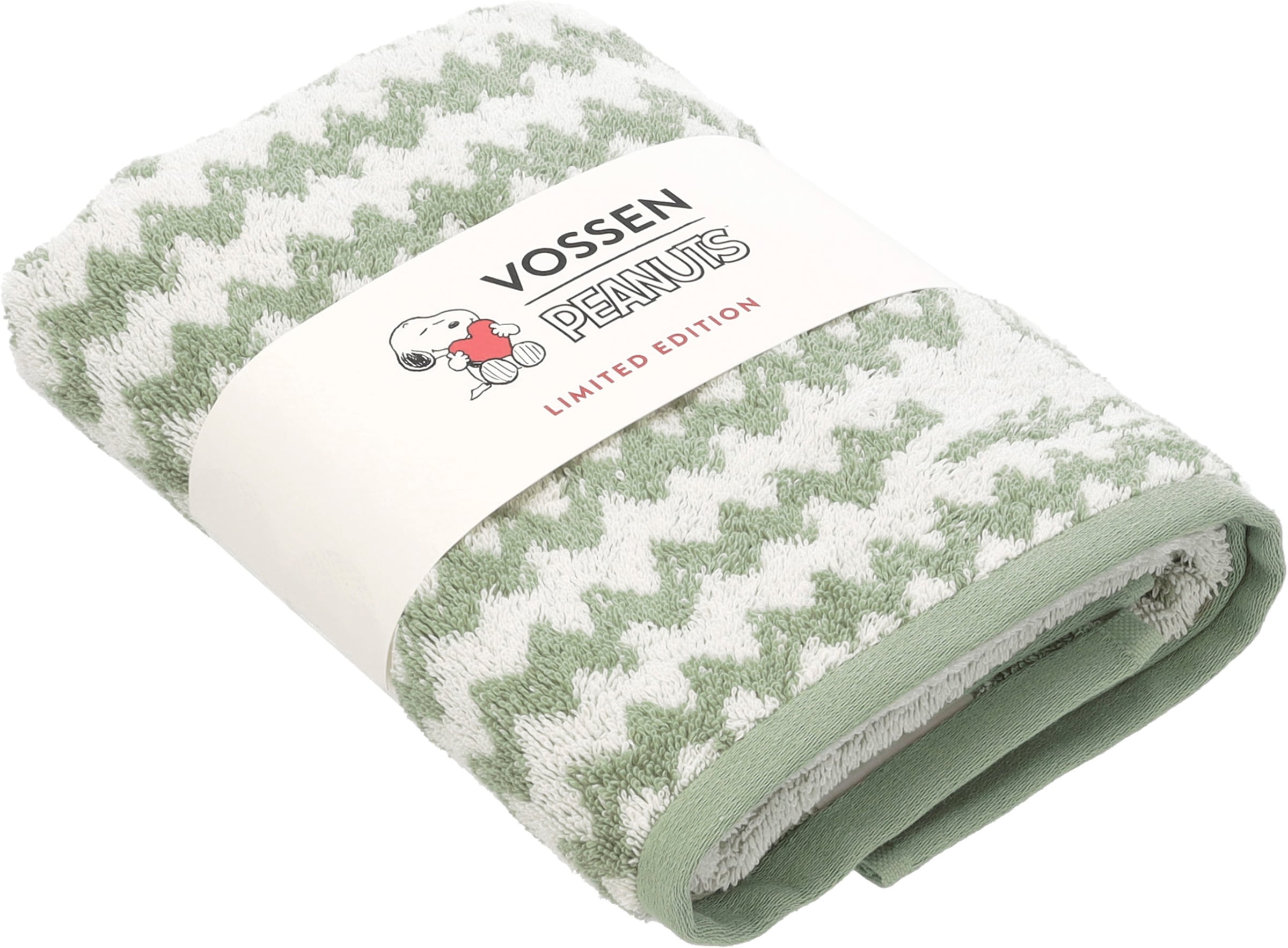 Vossen Serviette de bain »CHARLIE BROWN« Jacquard tendance au design en zigzag