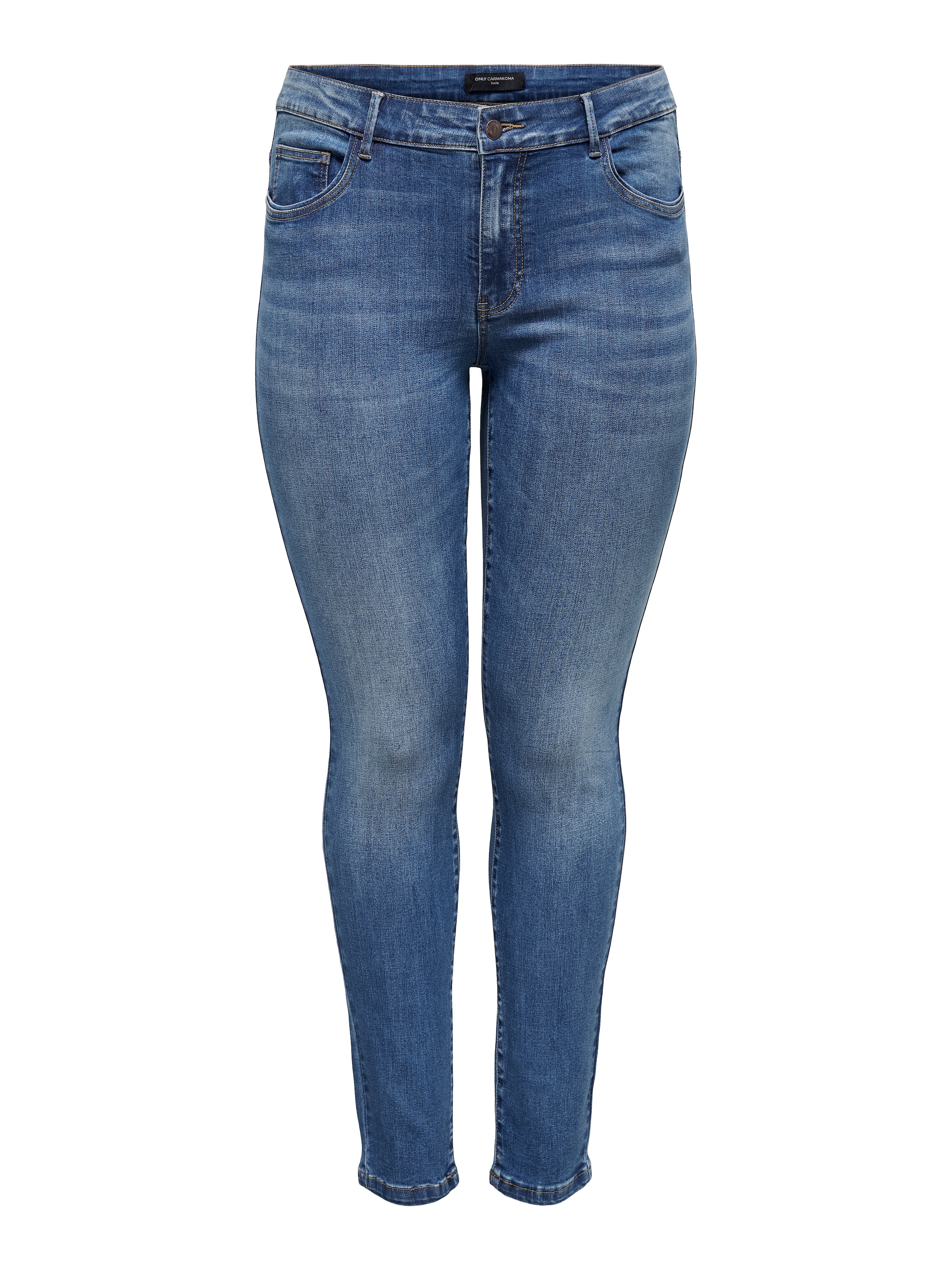 ONLY CARMAKOMA Jeans skinny »CARSALLY REG SK DNM BJ114-3 NOOS« Materialmix, skinny fit